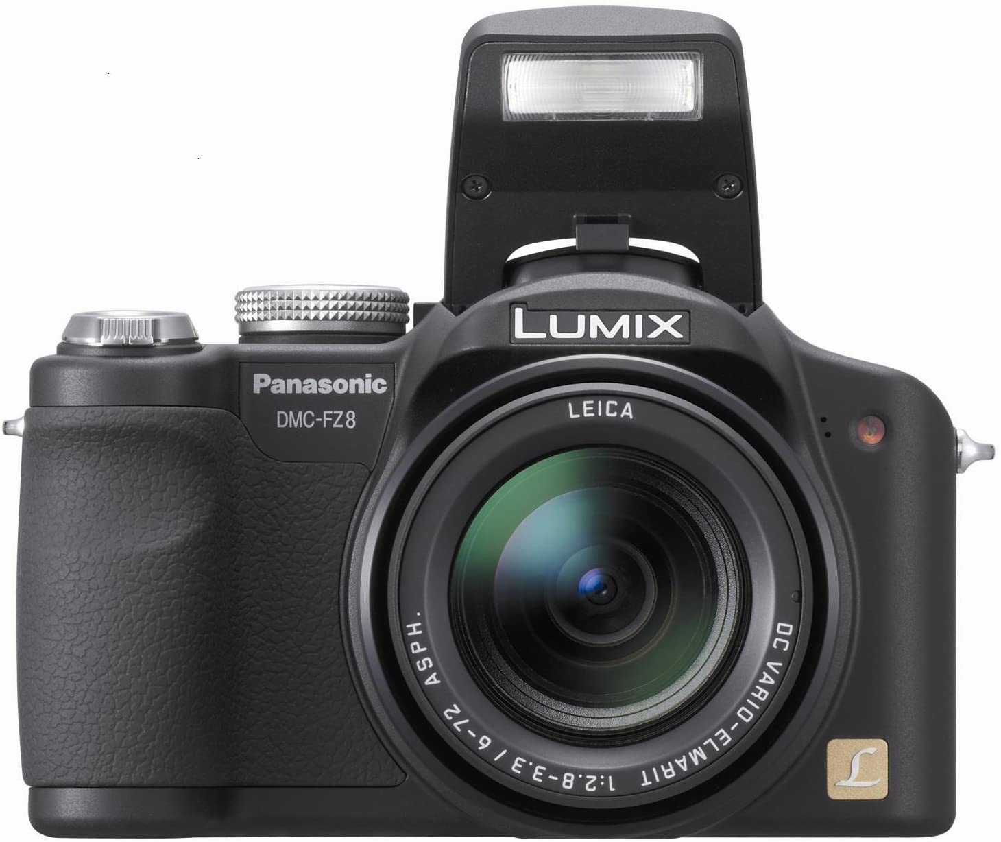 Panasonic Lumix DMC-FZ8K 12.1MP Digital Camera with 18x Optical Zoom - Black | Perfect for Travel Photography, Wildlife Shooting & Vlogging