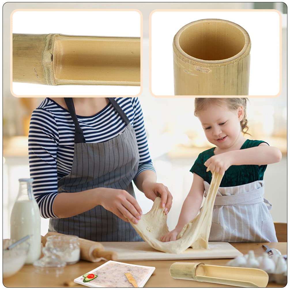 2-Piece Non-Stick Shrimp Slider & Meatball Maker Set - Bamboo Storage Plates & Cooking Tools for Perfect Homemade Meatballs - Ideal for Kitchen, BBQ, Party Food Prep & Asian Cuisine