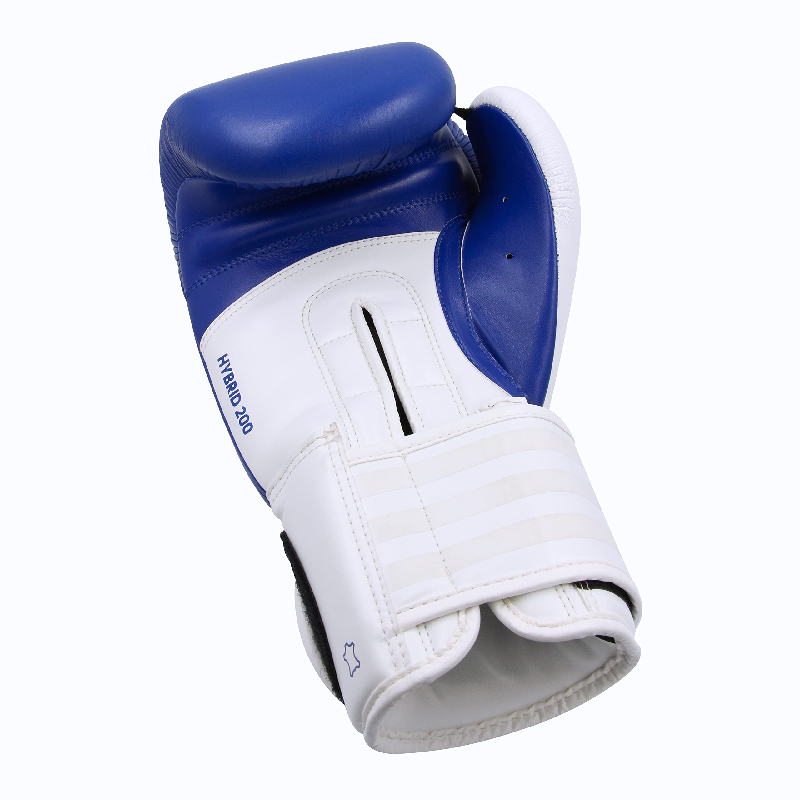 Adidas Hybrid 200 Leather Boxing & Kickboxing Gloves for Men & Women - Premium Training Gloves for MMA, Sparring & Fitness Workouts