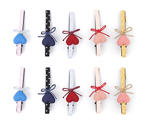 Honbon Hair Clips for Women & Girls - 10 Pack - Perfect for School & Parties