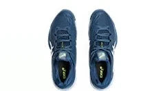 ASICS Men's Court FF 3 Tennis Shoes - Mako Blue/White - High-Performance Indoor & Outdoor Court Shoes for Competitive Play