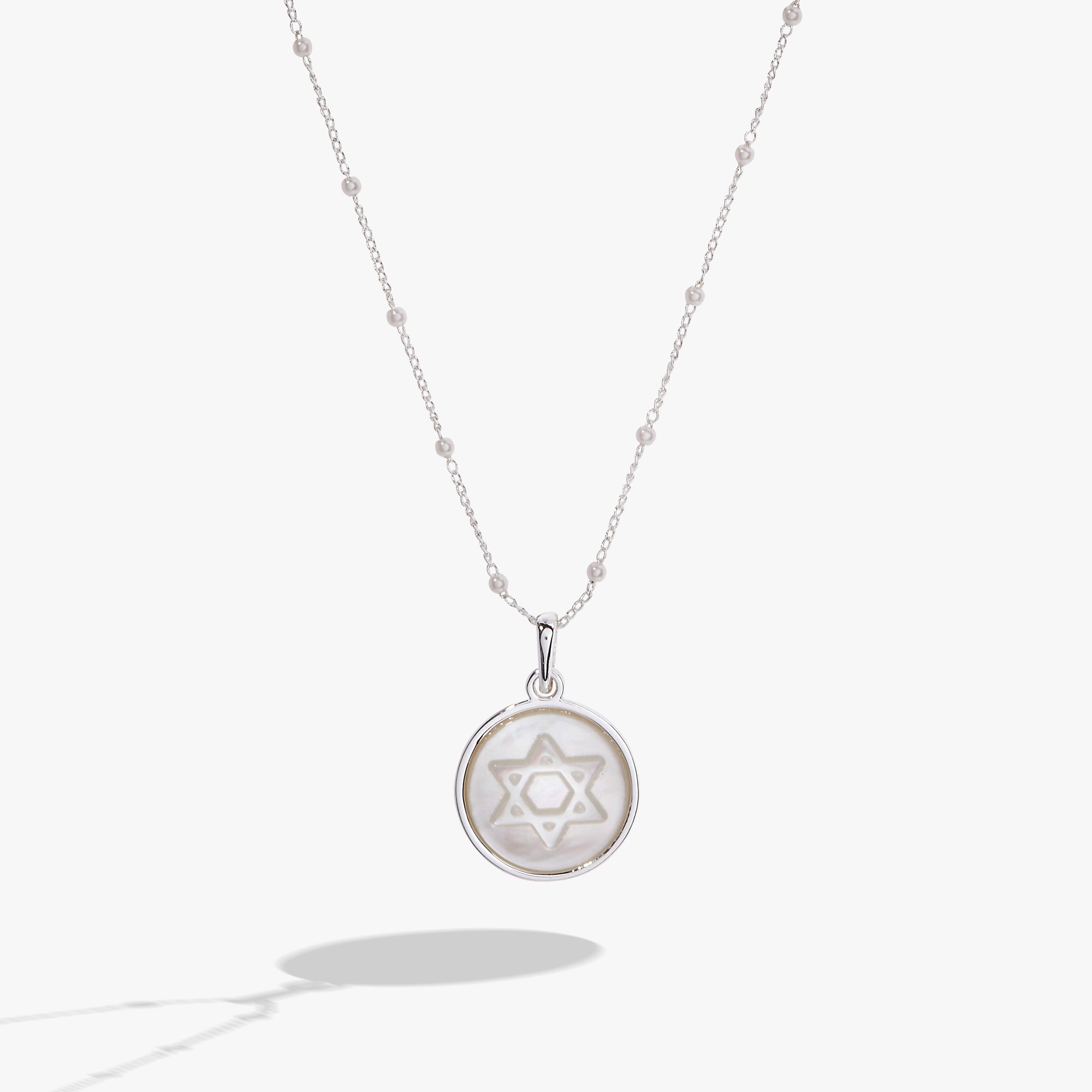 Divine Guides Star of David Pendant Necklace - 14K Gold Jewish Jewelry for Men & Women - Perfect for Hanukkah Gifts, Bar Mitzvah & Religious Occasions