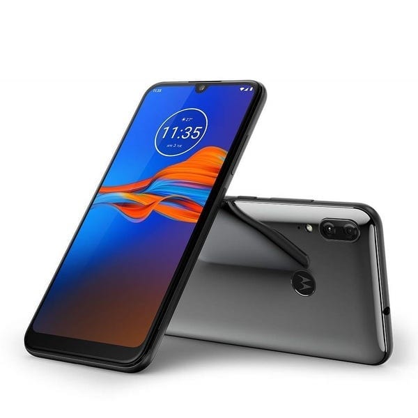 Motorola Moto E6 Plus XT2025 32GB Unlocked Smartphone - Dual SIM GSM 4G LTE Android Phone for Travel & Business Use
