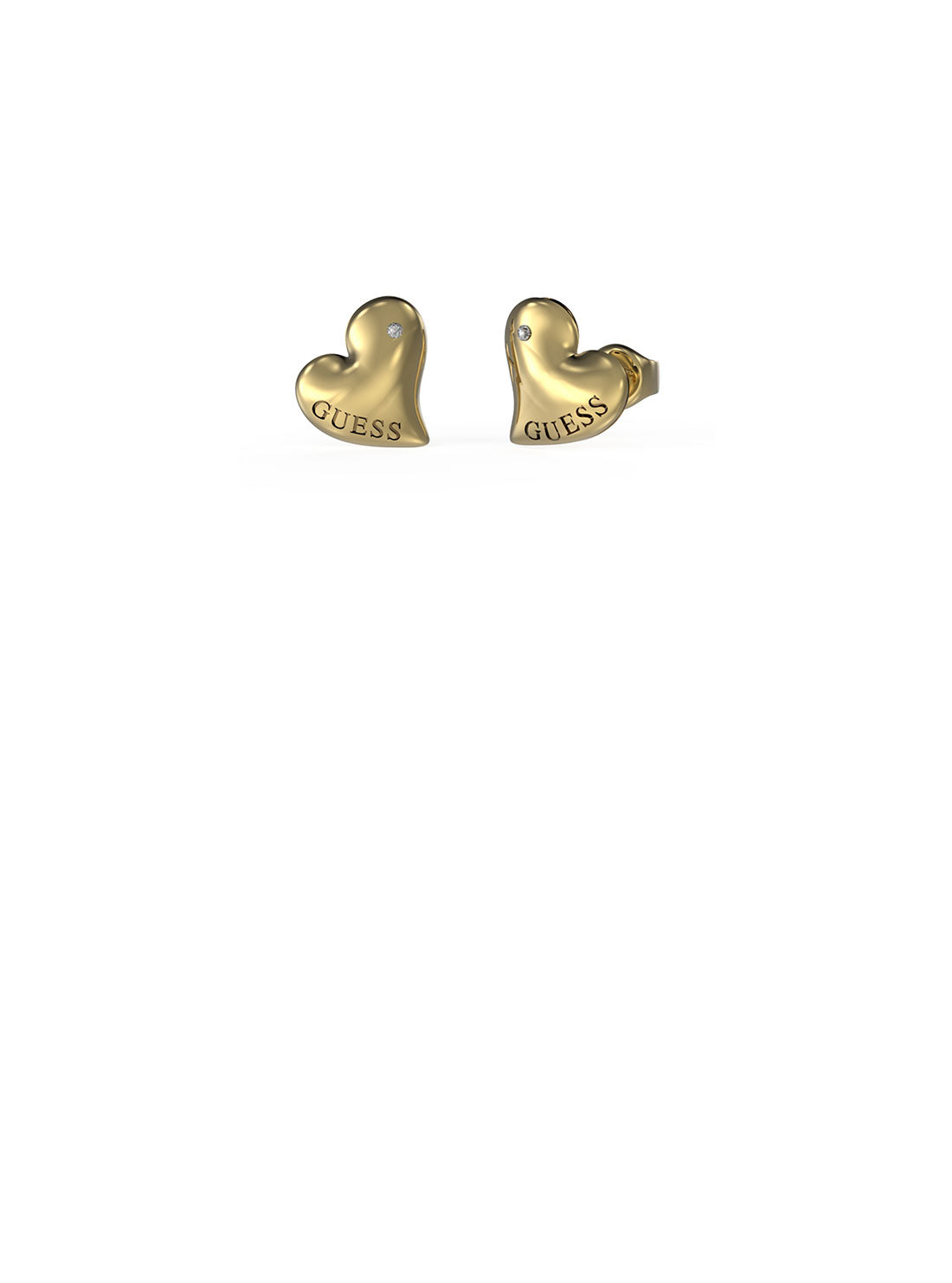 14K Gold Heart Stud Earrings for Women - Dainty & Elegant Jewelry Gift for Valentine's Day, Anniversary or Everyday Wear