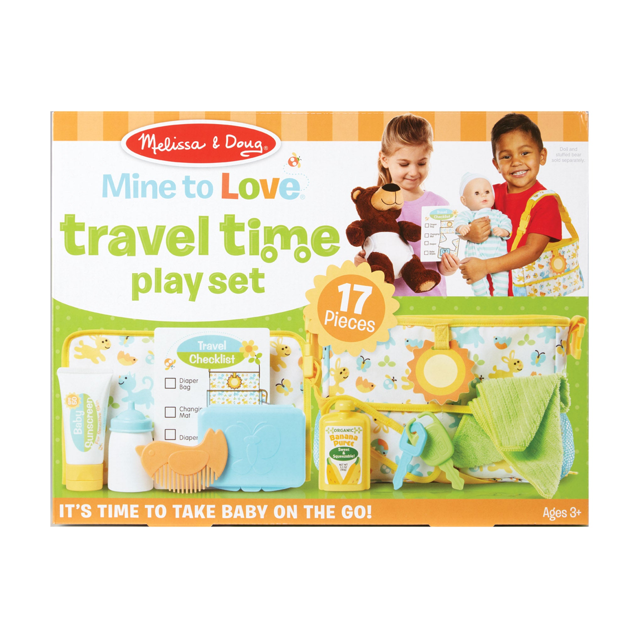 Travel Time Play Set for Kids - Pretend Play Adventure Toys for Toddlers & Preschoolers | Perfect for Road Trips, Airplane Travel & Indoor Playtime