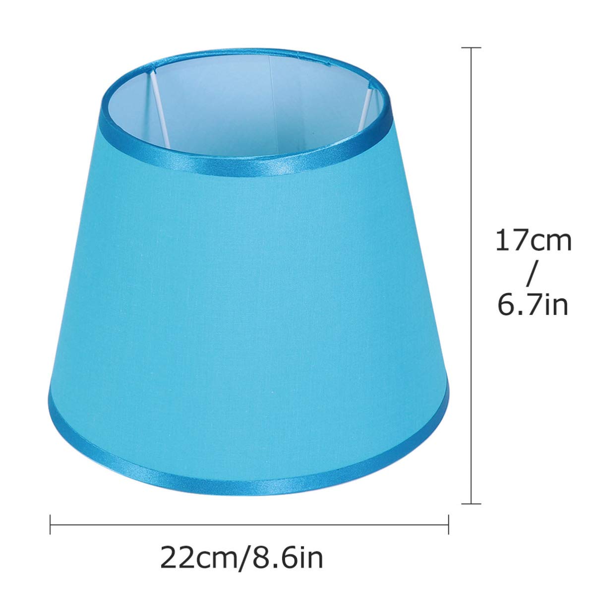 OSALADI 1pc Fabric Lampshade Cover for Gauze Lamps - Decorative Chandelier, Wall & Ceiling Light Fixture - E27 Bulb Compatible - Perfect for Bedroom, Living Room & Office Lighting Decor