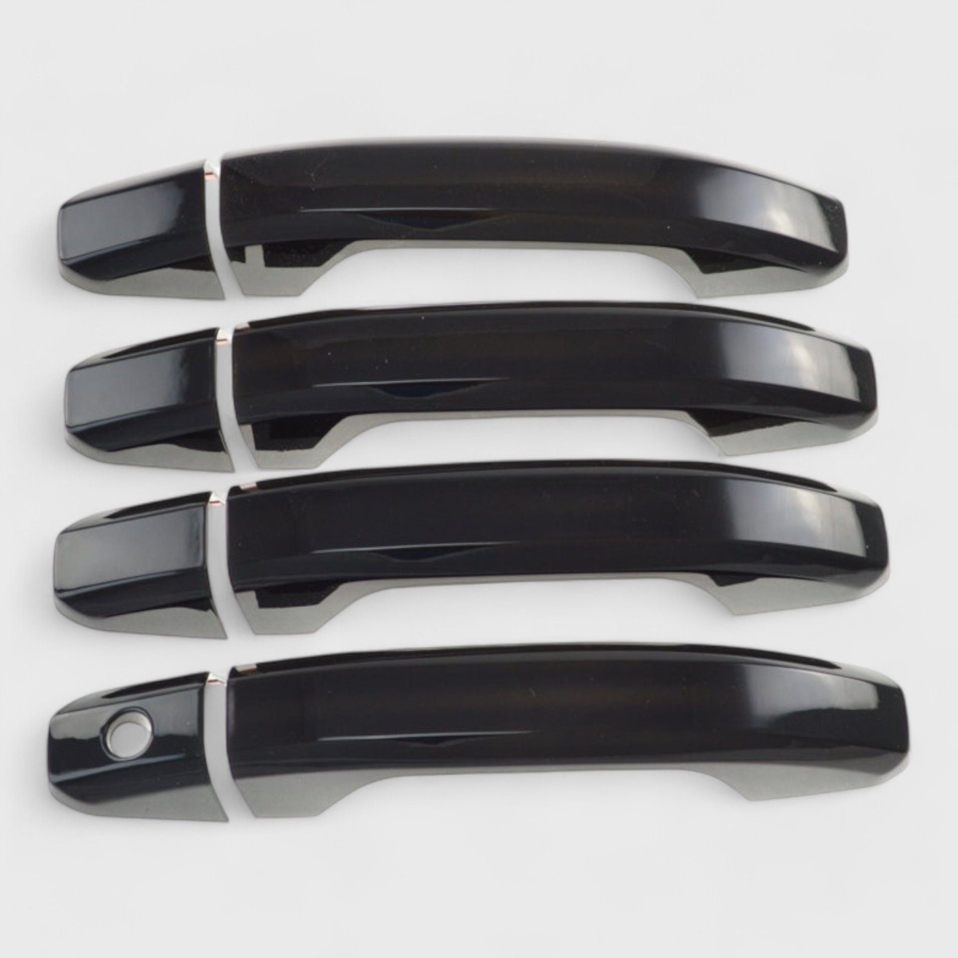 Gloss Black Chrome Delete Door Handle Cover for Cars - No Smart Key - Model DH6226BLK | Upgrade Your Vehicle's Exterior Style for a Sleek Look