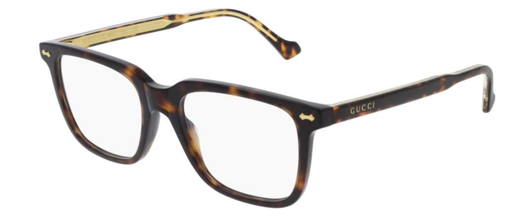 Gucci GG 0737O 006 Havana Oversized Rectangle Unisex Eyeglasses - Premium Designer Sunglasses for Men & Women - Perfect for Fashion, Outdoor Activities & UV Protection