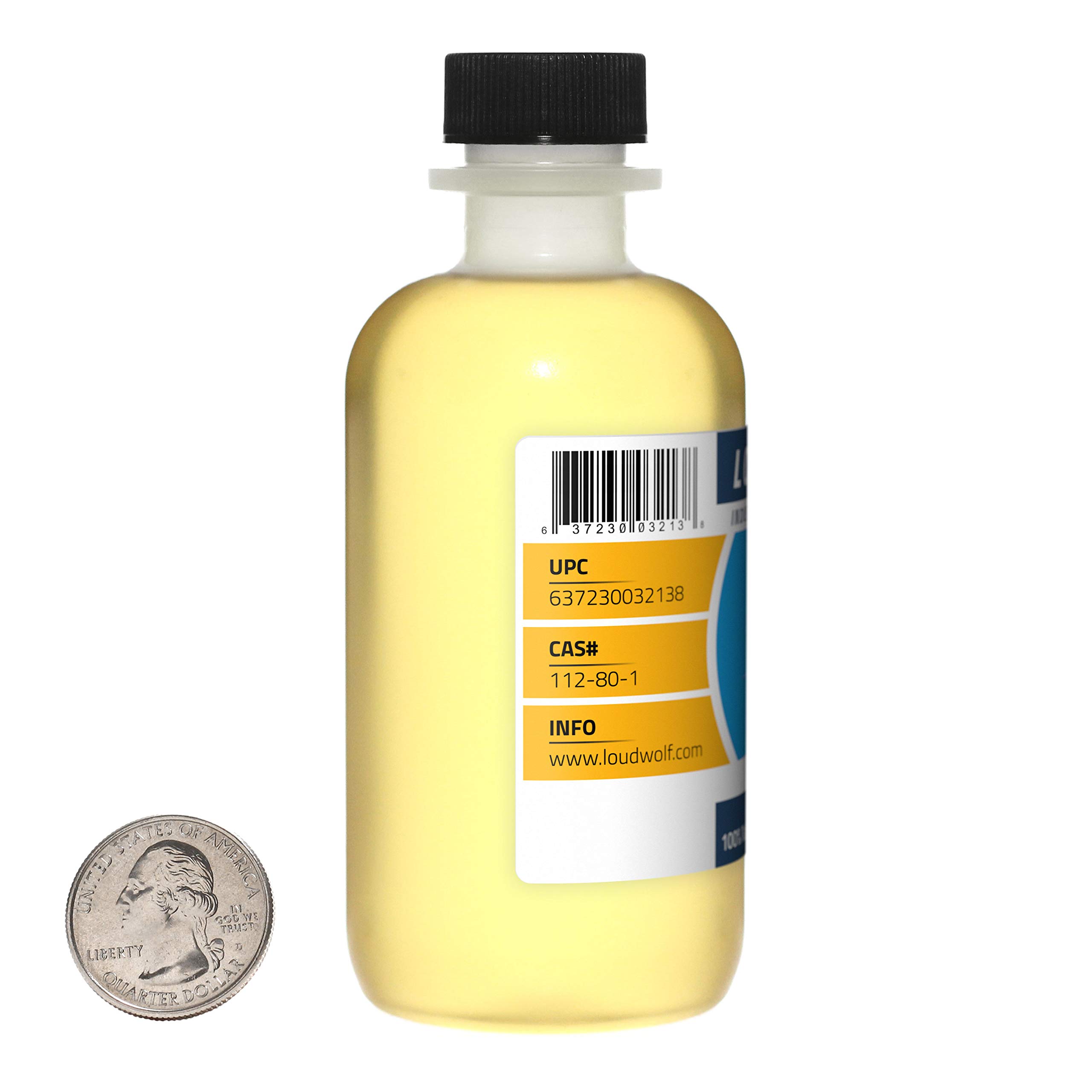 Pure Oleic Acid 48 fl oz (12 Bottles) - 100% Natural General Purpose Grade for Soap Making, Lubricants & Industrial Use | High-Quality Liquid Fatty Acid for DIY, Cosmetics & Manufacturing