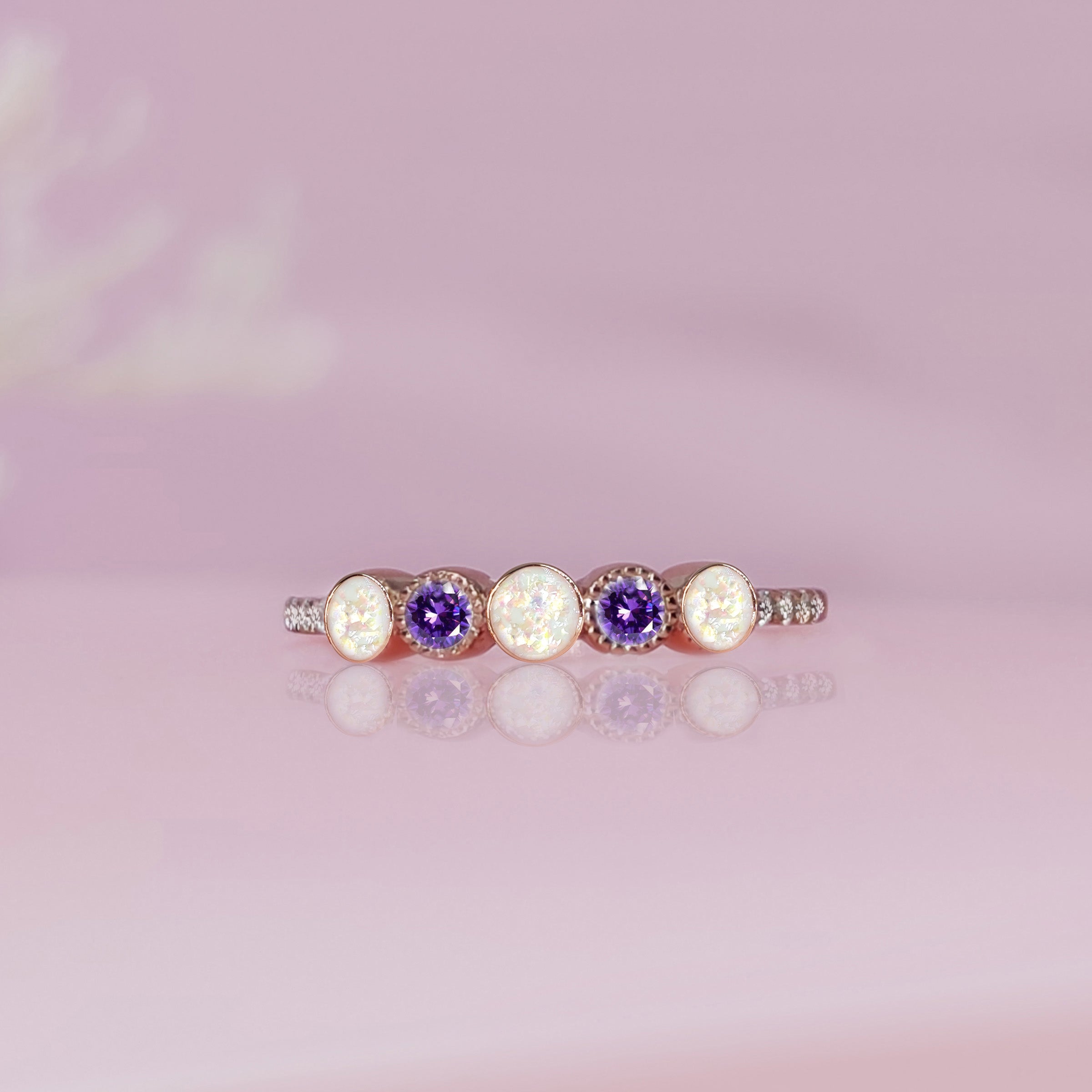 Personalized Birthstone Ashes Ring - Memorial Jewelry for Loved Ones | Cremation Keepsake for Women & Men - Perfect for Remembrance, Anniversaries & Healing