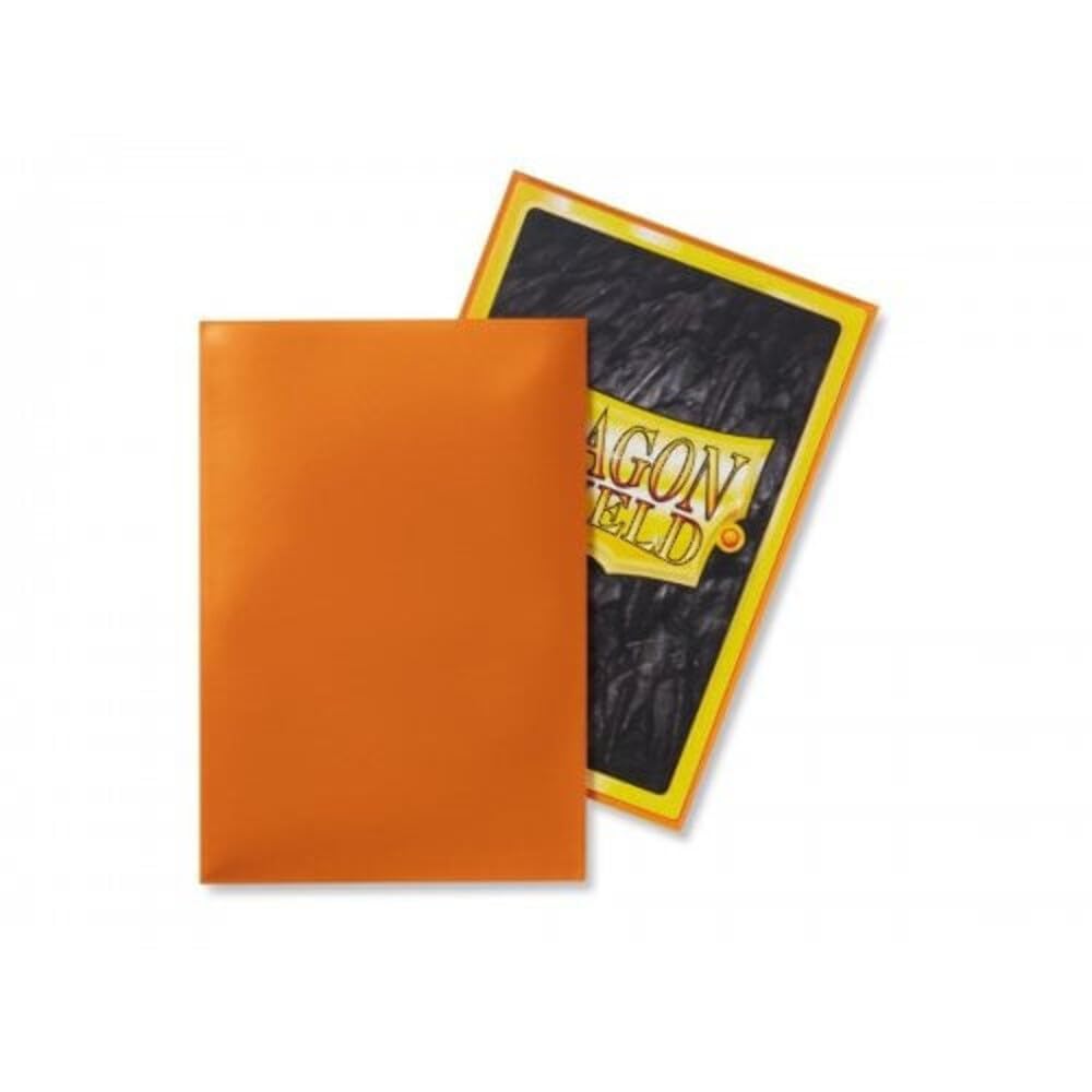 Arcane Tinmen Mini Dragon Shield Card Sleeves (10-Pack) - Orange AT-10113-R | Premium Protection for MTG, Yu-Gi-Oh!, Pokemon & Collectible Card Games