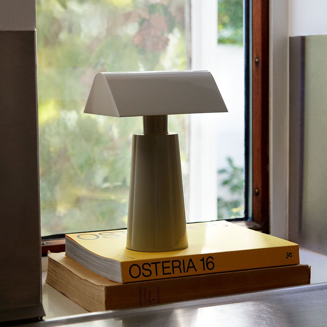Caret MF1 Portable Table Lamp - USB Rechargeable LED Night Light for Bedroom, Office, Travel | Dimmable & Touch Control, Perfect for Reading, Studying, and Relaxing