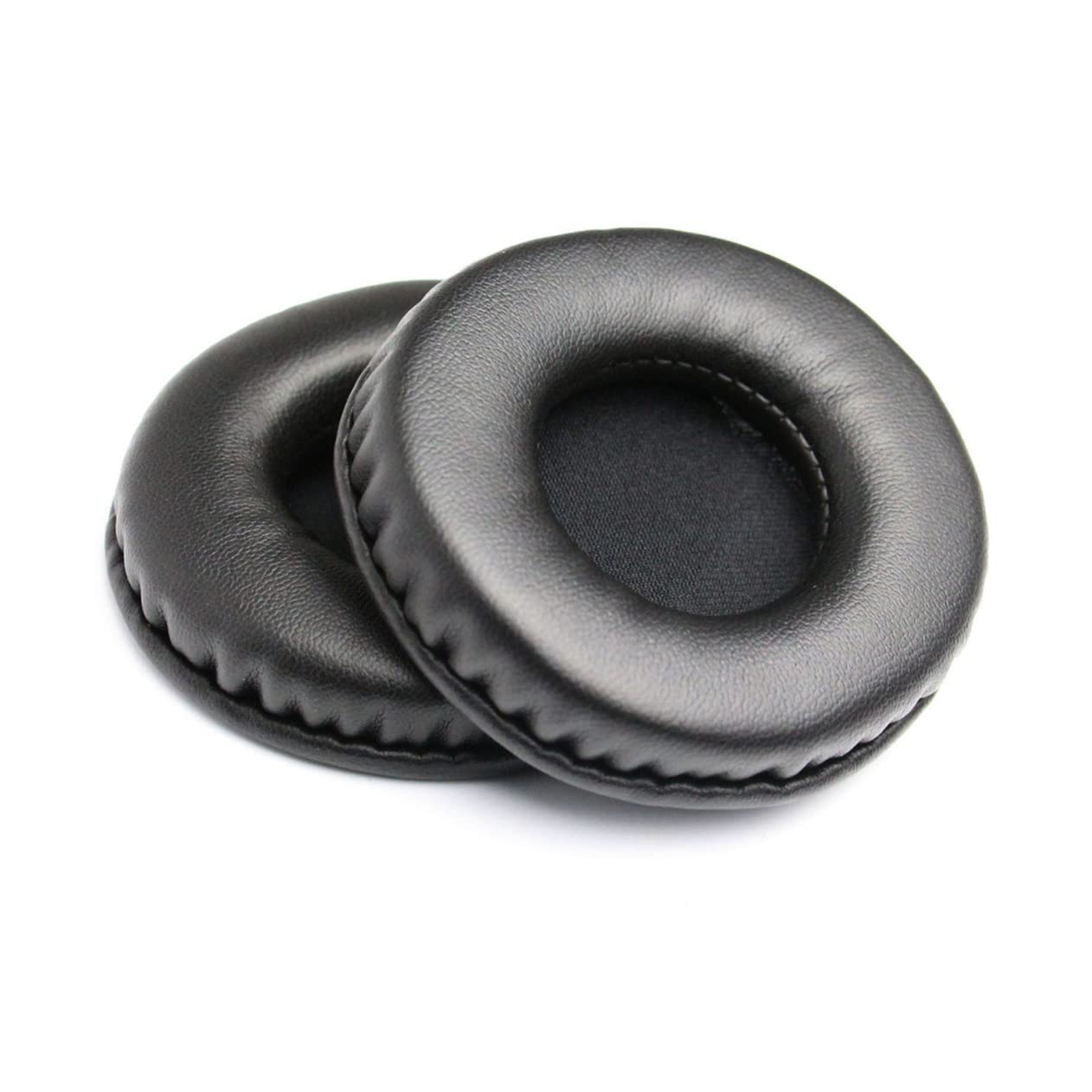 Gadpiparty 6 Pcs Replacement Earpads - 75mm Memory Foam Cushions for Headphones, Comfortable & Breathable Black Ear Pads - Perfect for Gaming, Music & Office Use