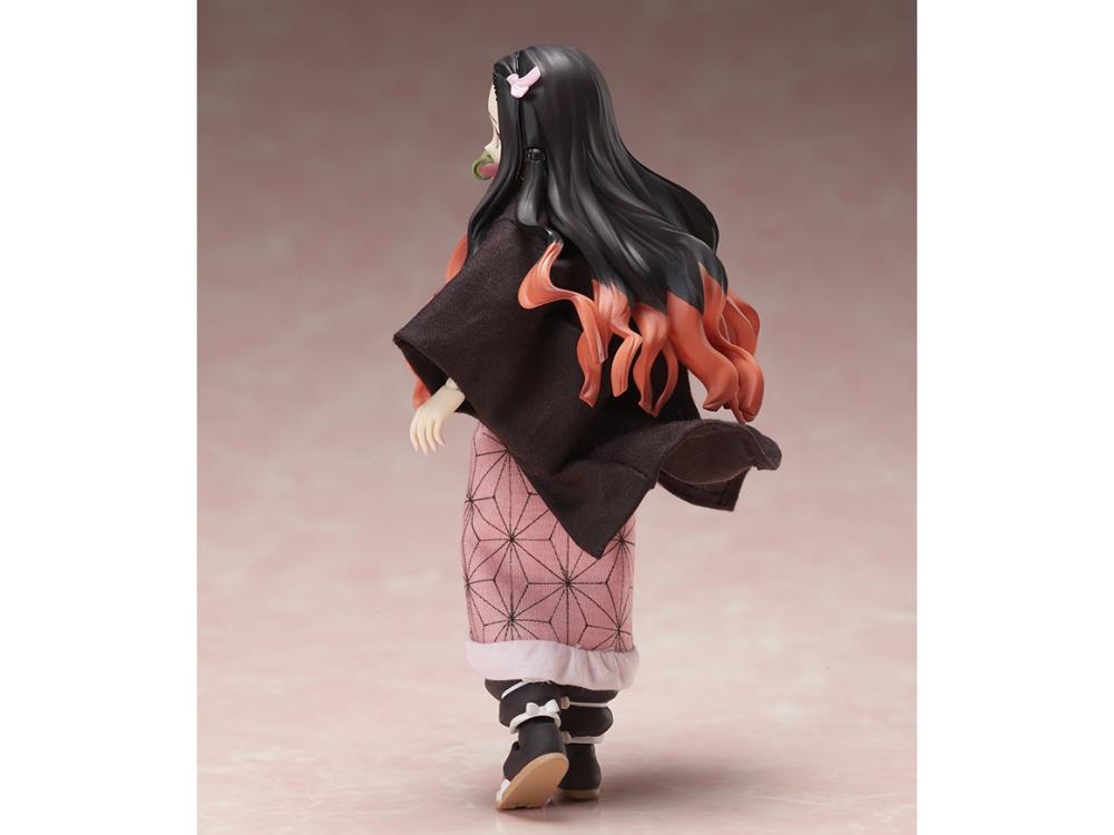 Aniplex BUZZmod 1/12 Demon Slayer: Kimetsu no Yaiba Nezuko Kamado Collectible Action Figure - Perfect for Anime Fans, Display & Cosplay Props
