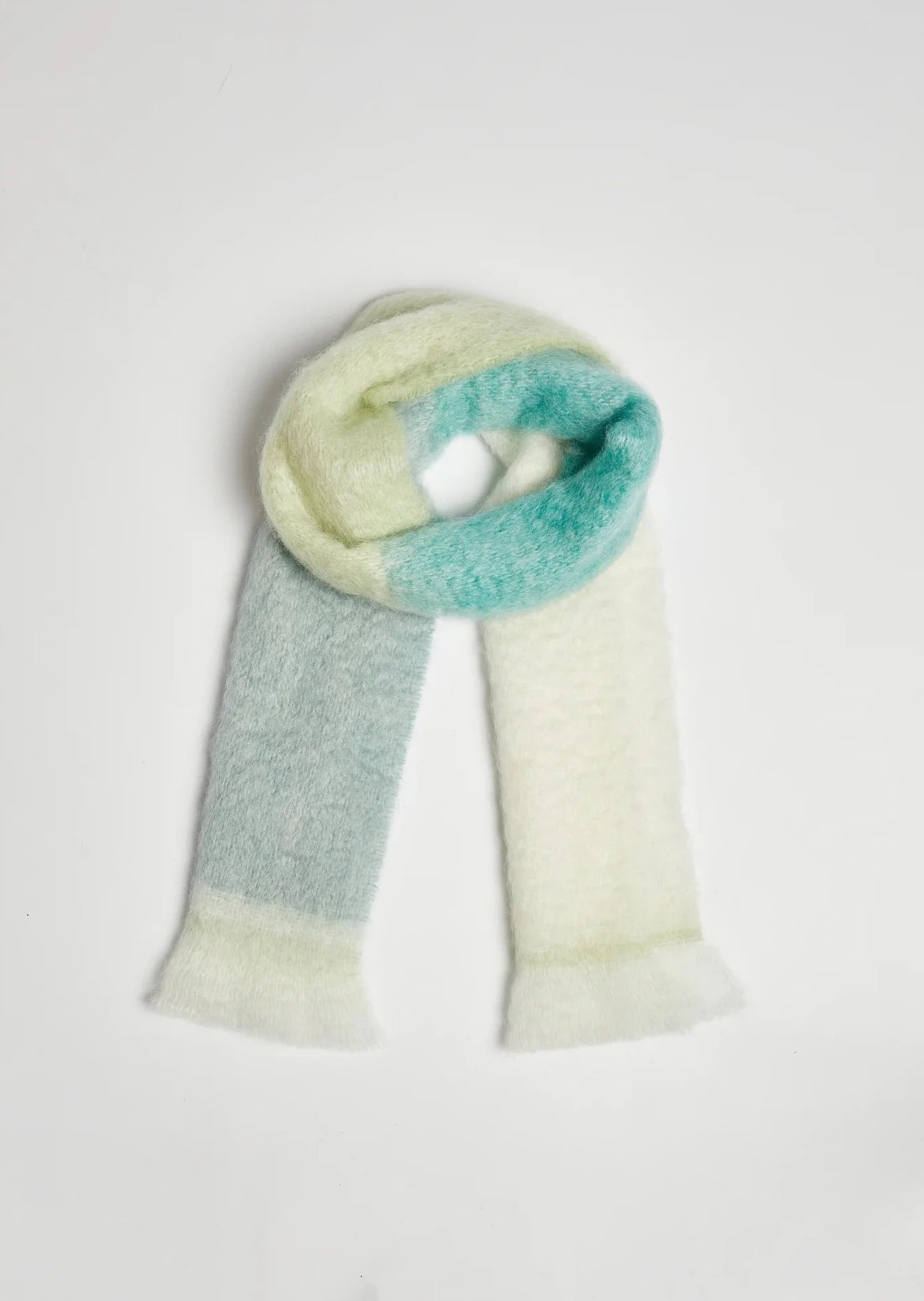 Foxford Giant Mohair Scarf - Soft & Warm Winter Accessory in Green Lime | Perfect for Cold Weather, Outdoor Activities & Stylish Layering