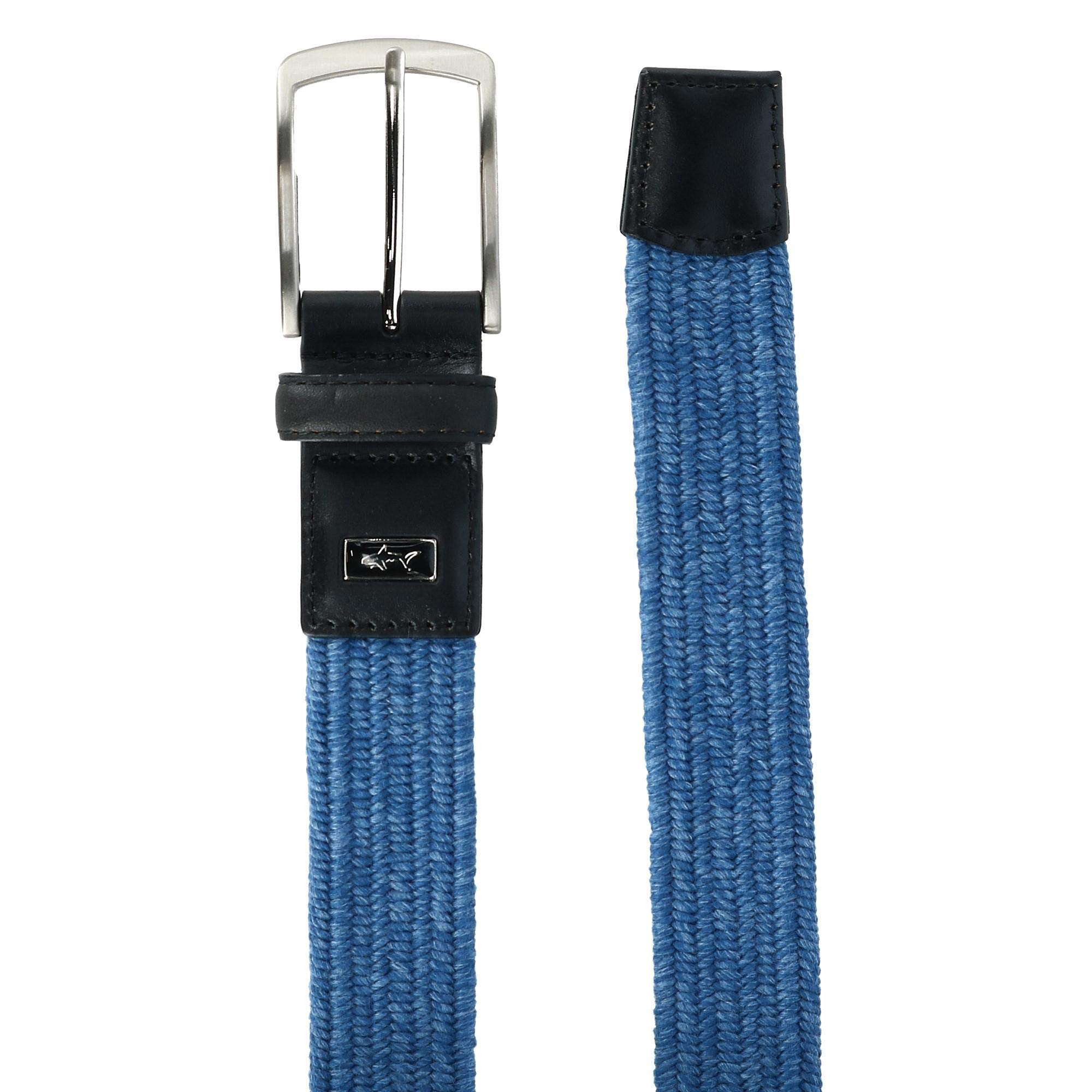 Greg Norman Men's Genuine Leather Belt - Stylish & Durable Dress & Casual Belt for Business & Everyday Wear