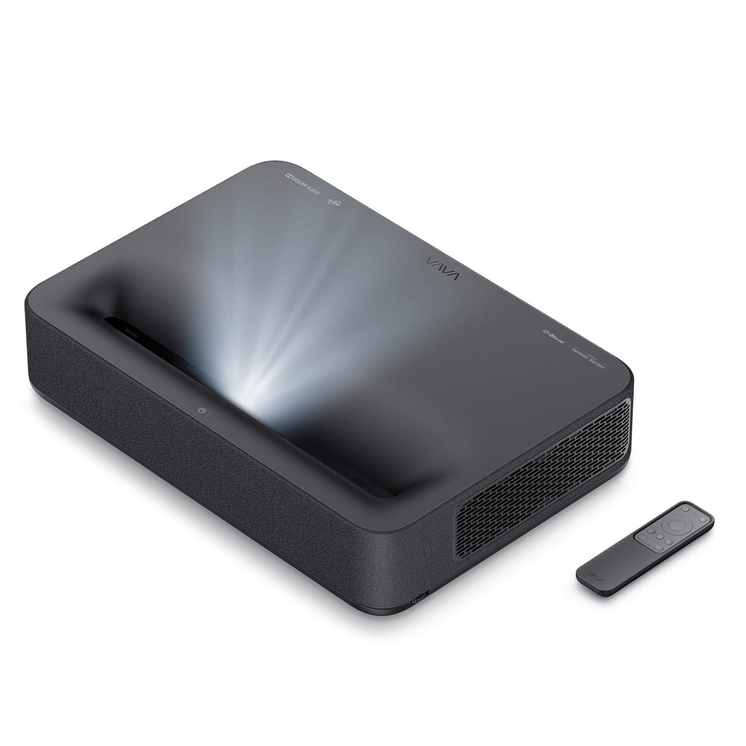 4K Ultra Short Throw Laser TV Projector - 2500 ANSI Lumens, HDR10, DTS & Dolby Audio | Home Theater System for Movies, Gaming & Sports | Easy Setup for Living Room & Home Entertainment