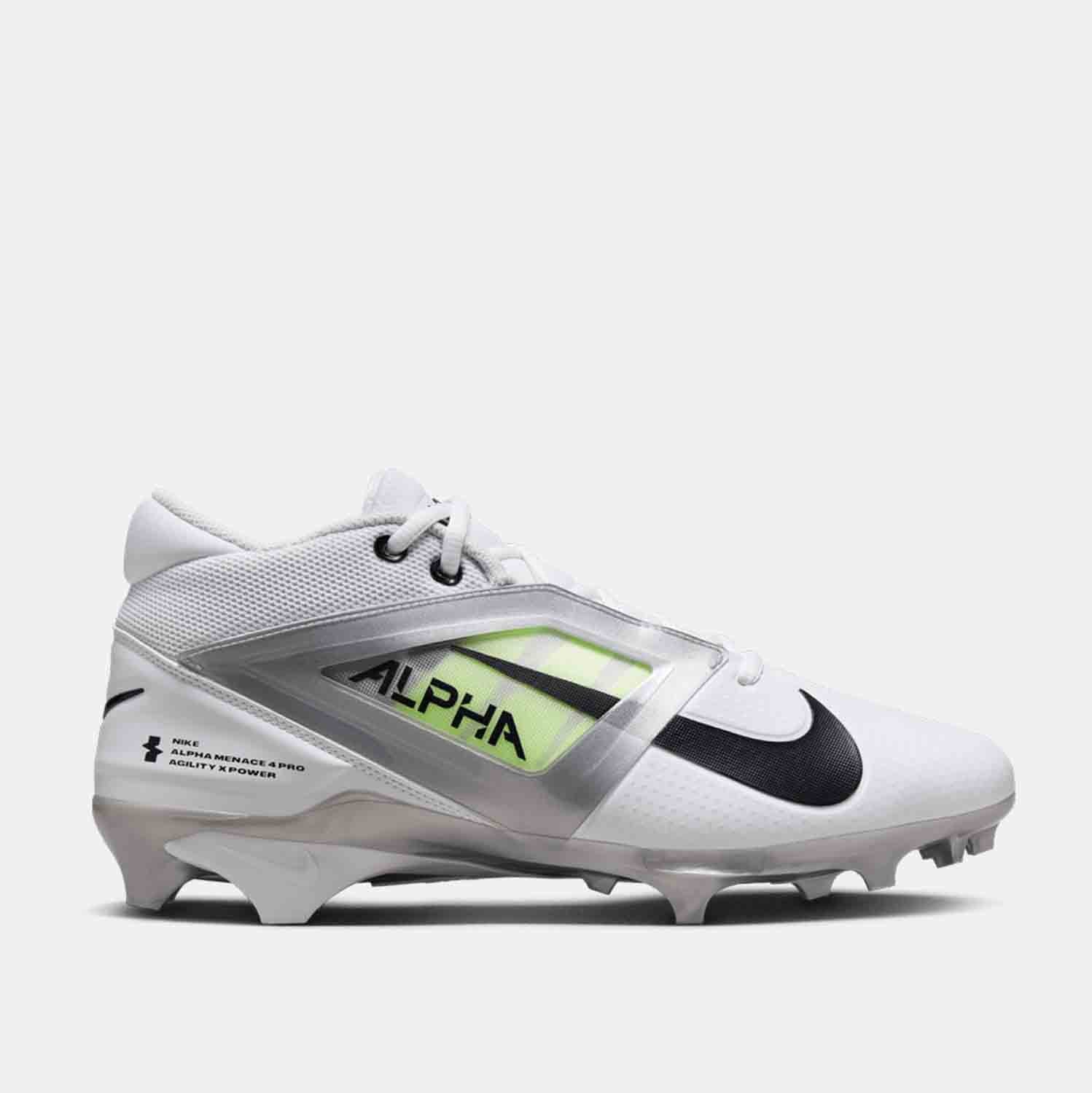 White/Black-Metallic Silver