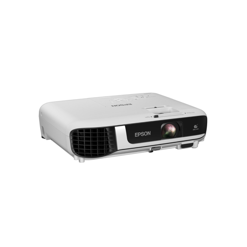 Epson EB-W51 WXGA 3LCD Projector - 4000 Lumens, 16:10 Aspect Ratio, HDMI & USB Ports for Home Theater, Office Presentations, and Classroom Teaching