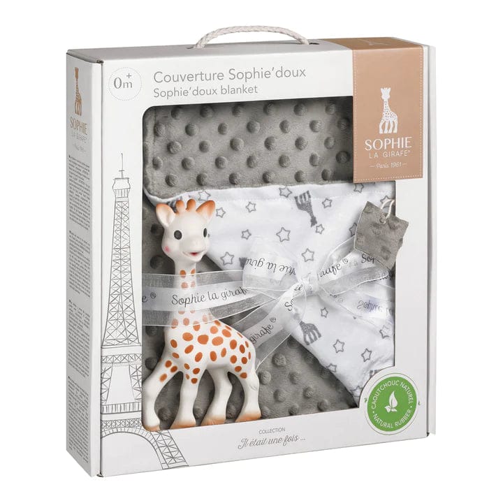 Sophie La Girafe Soft Baby Blanket - 100% Organic Cotton Comfort for Newborns & Infants - Perfect for Nursery, Stroller & Cuddle Time