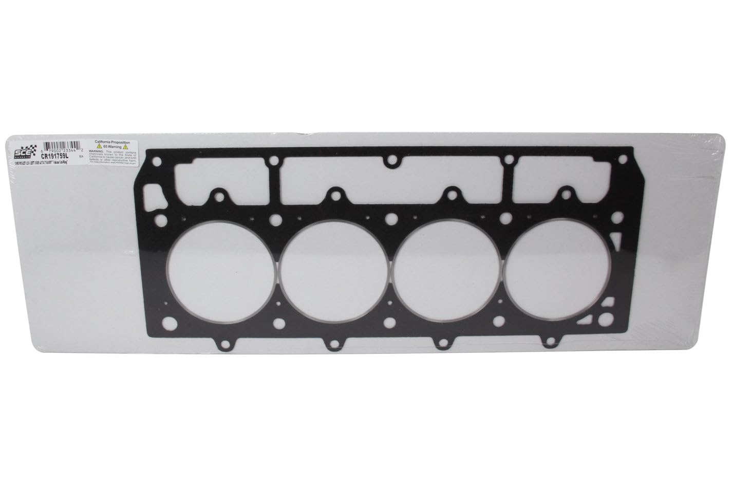 High-Performance Cylinder Head Gasket for GM LS-Series Engines - Vulcan Cut Ring Design - 4.174