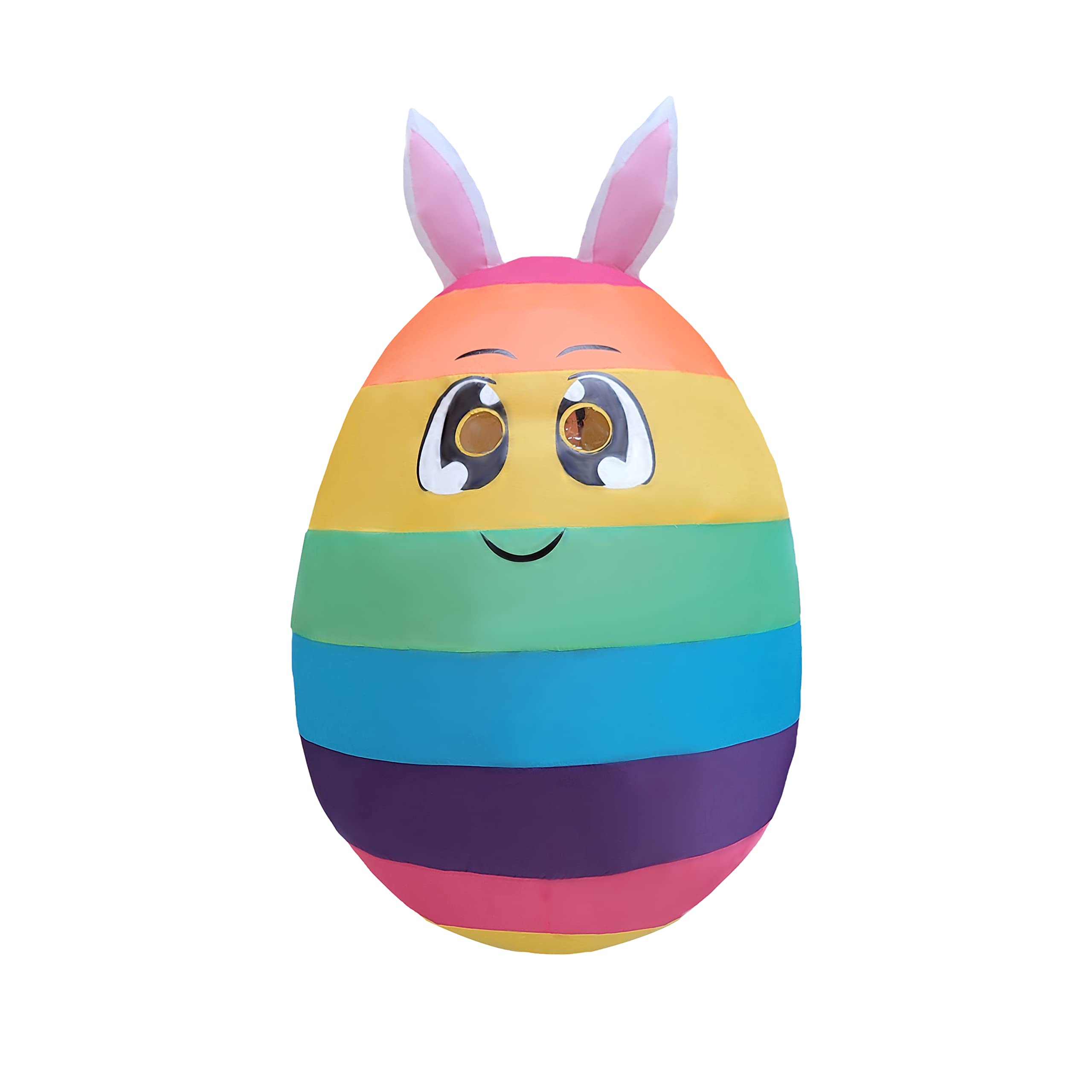Easter Bunny Inflatable Costume for Adults - Funny Blow-Up Egg Costume for Easter Parades, Parties & Festivals | Perfect for Easter Celebrations, Themed Events & Photo Booths