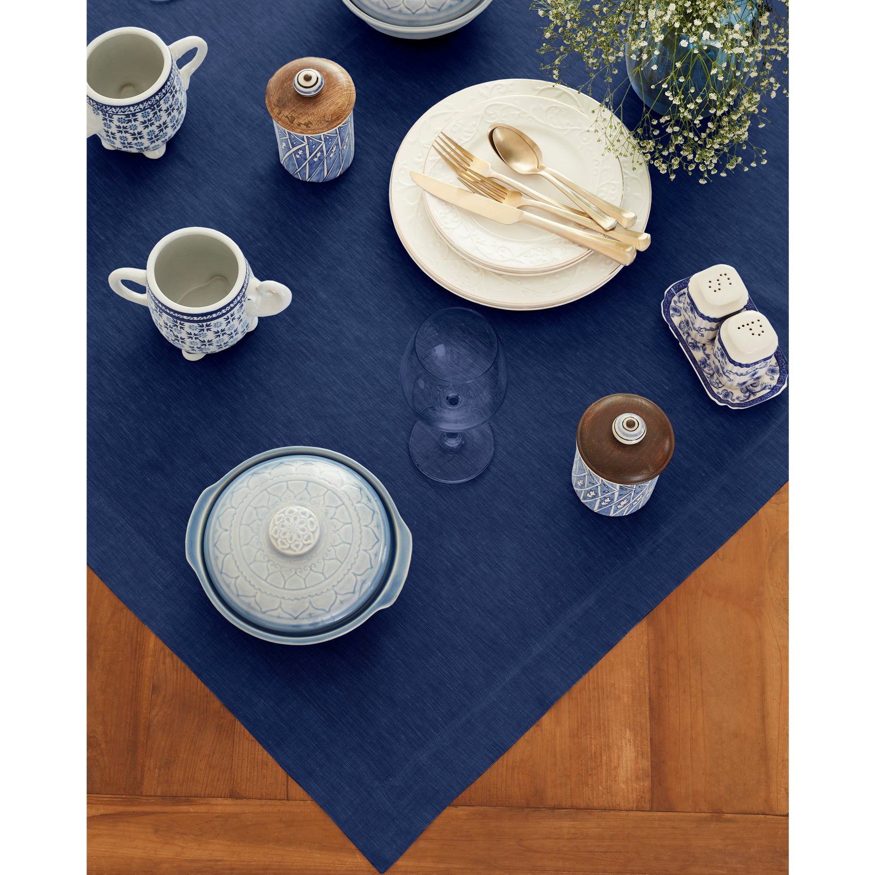 Athena Decorative Table Throw - Soft & Stylish Table Cover for Dining, Living Room, and Outdoor Use - Perfect for Parties, Weddings, and Home Decor