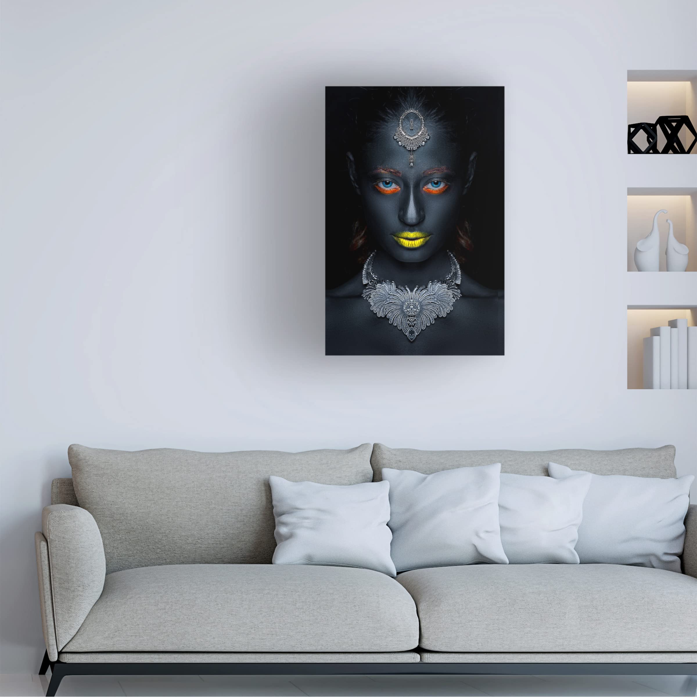 James Mahfuz 'Jui' Canvas Art Print - Modern Wall Decor for Living Room, Bedroom & Office - Trademark Fine Art Collection