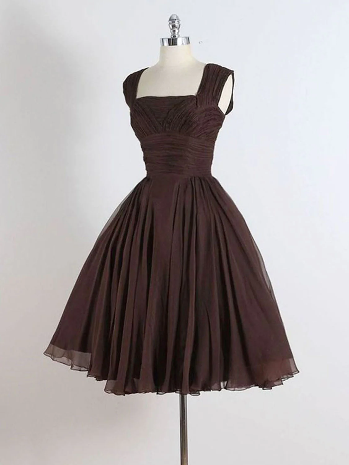 Elegant Brown A-Line Short Prom Dress for Homecoming - Perfect for Parties, Dances & Special Occasions