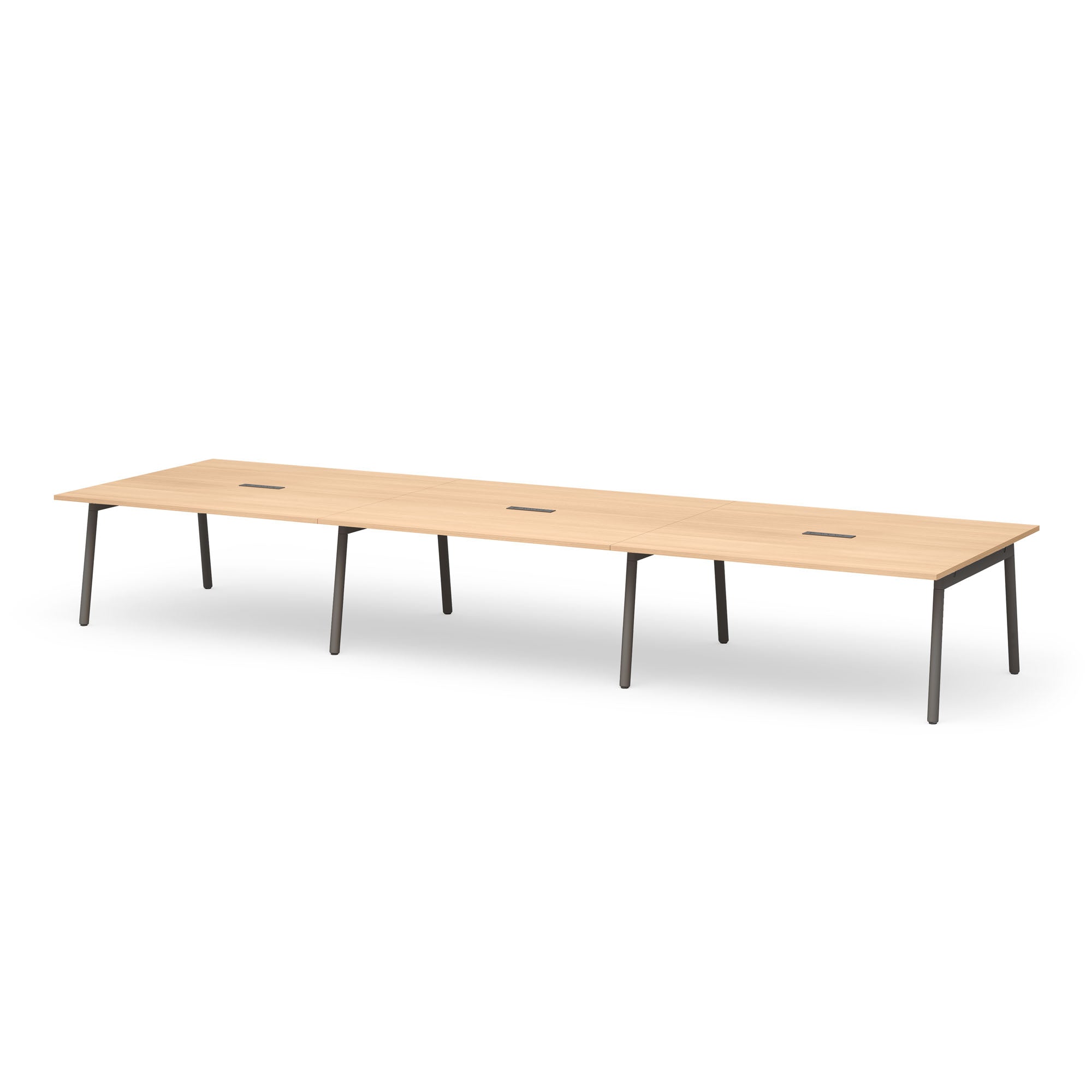 Premium Series A Scale Rectangular Conference Table - Modern Office Furniture for Meetings & Presentations - Perfect for Boardrooms, Conference Rooms & Collaborative Workspaces