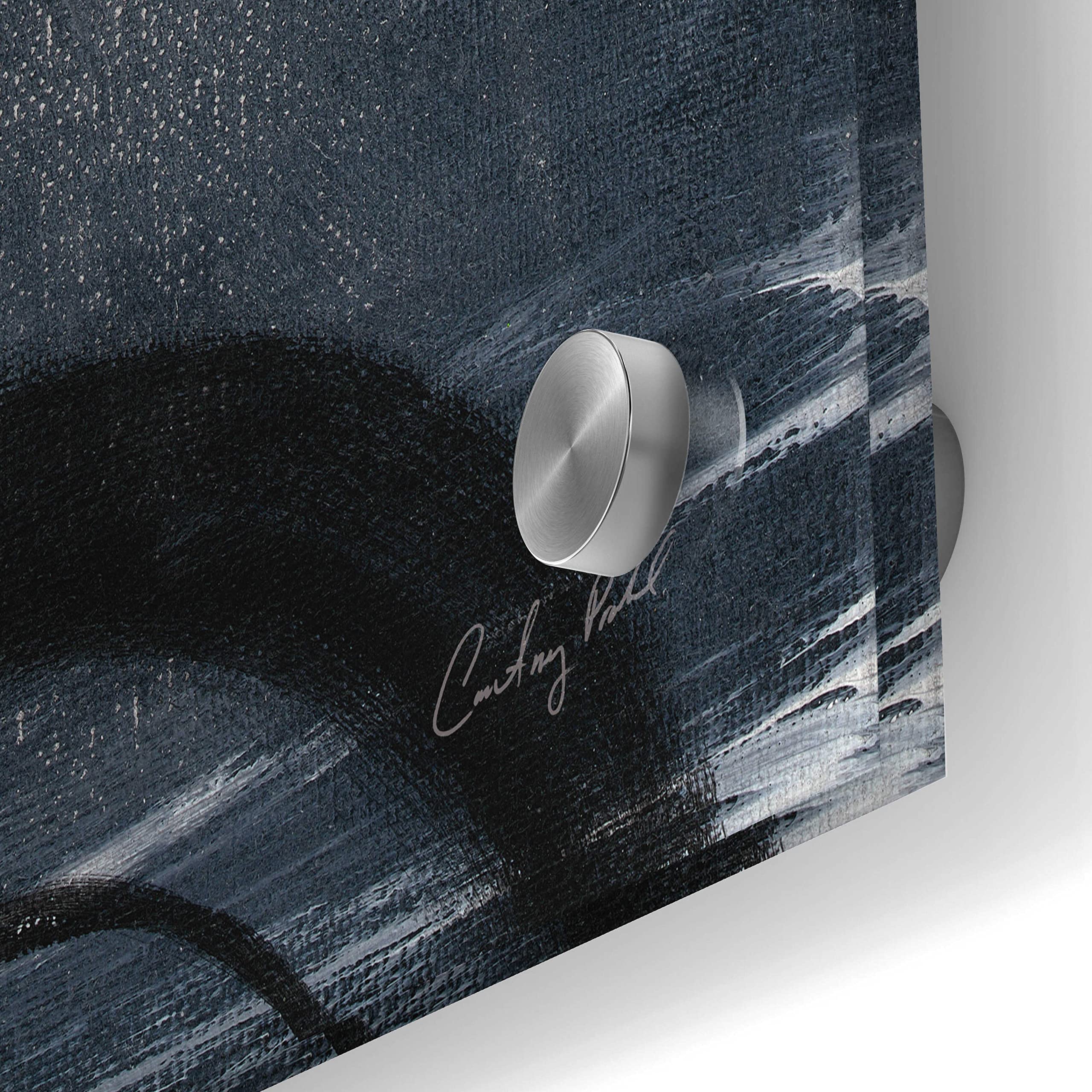 Abstract 46 Acrylic Glass Wall Art by Courtney Prahl - 24x36 Inches Modern Canvas Painting for Living Room, Bedroom & Office Decor