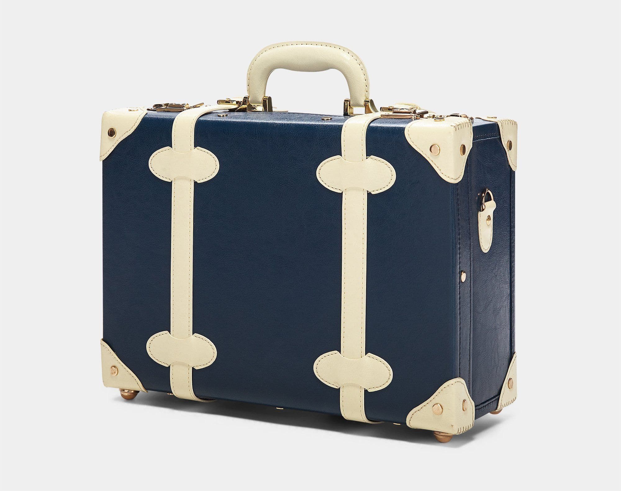 The Entrepreneur Navy Overnighter Duffle Bag - Water-Resistant Travel Bag for Business Trips & Weekend Getaways - Perfect for Gym, Work & Air Travel