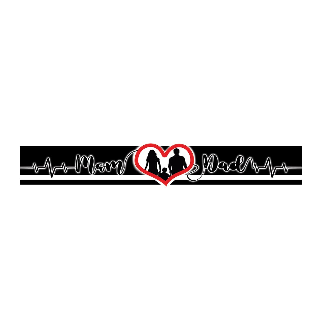 Waterproof Temporary Tattoos for Kids - Fun Hand Band Designs for Mom & Dad - Long Lasting Fake Tattoos for Boys and Girls - Perfect for Parties, Halloween & Family Events