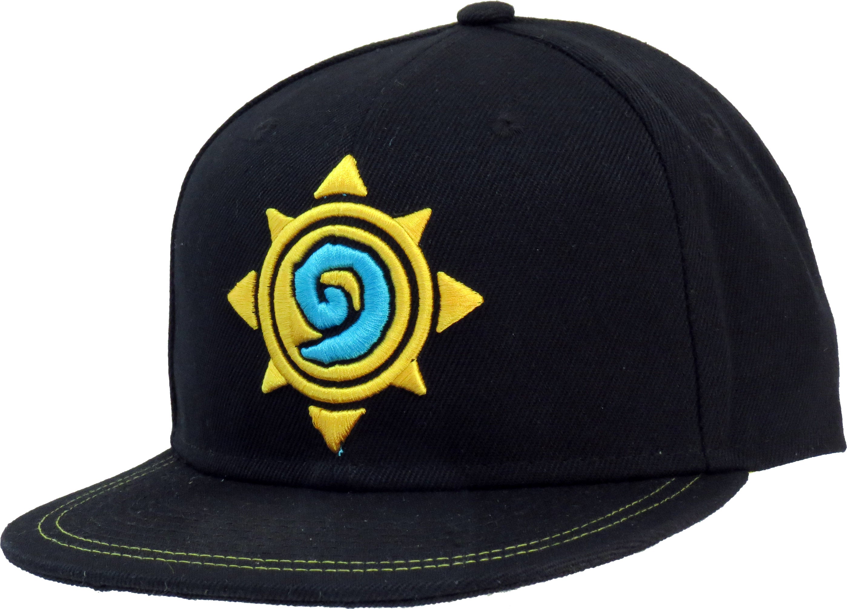 Hearthstone Black Snapback Cap - Adjustable Dad Hat for Men & Women - Perfect for Gaming, Outdoor & Casual Wear