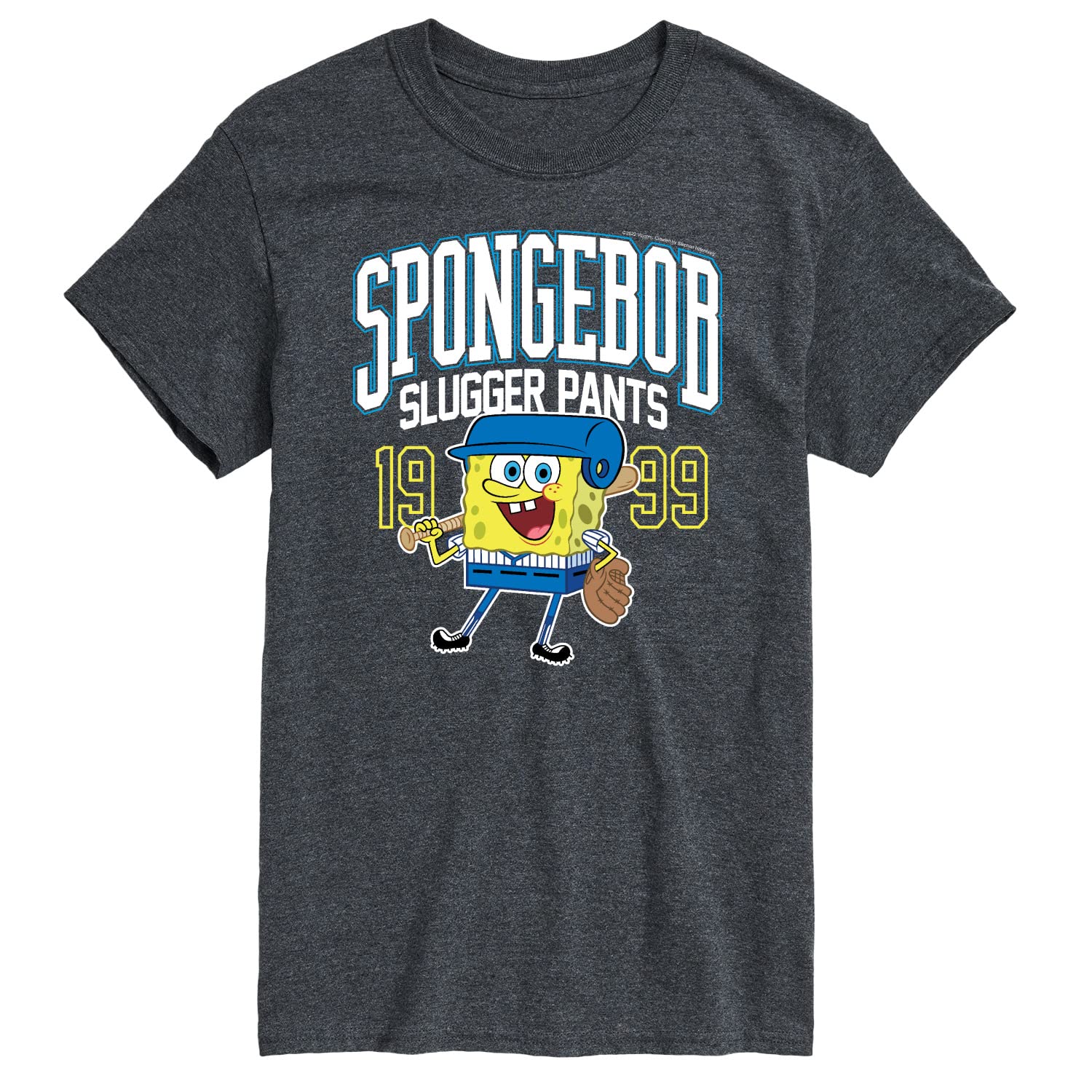 HYBRID APPAREL Spongebob Squarepants Graphic T-Shirt for Men - Soft Short Sleeve Casual Tee - Perfect for Cartoon Fans, Beach Outings & Everyday Wear