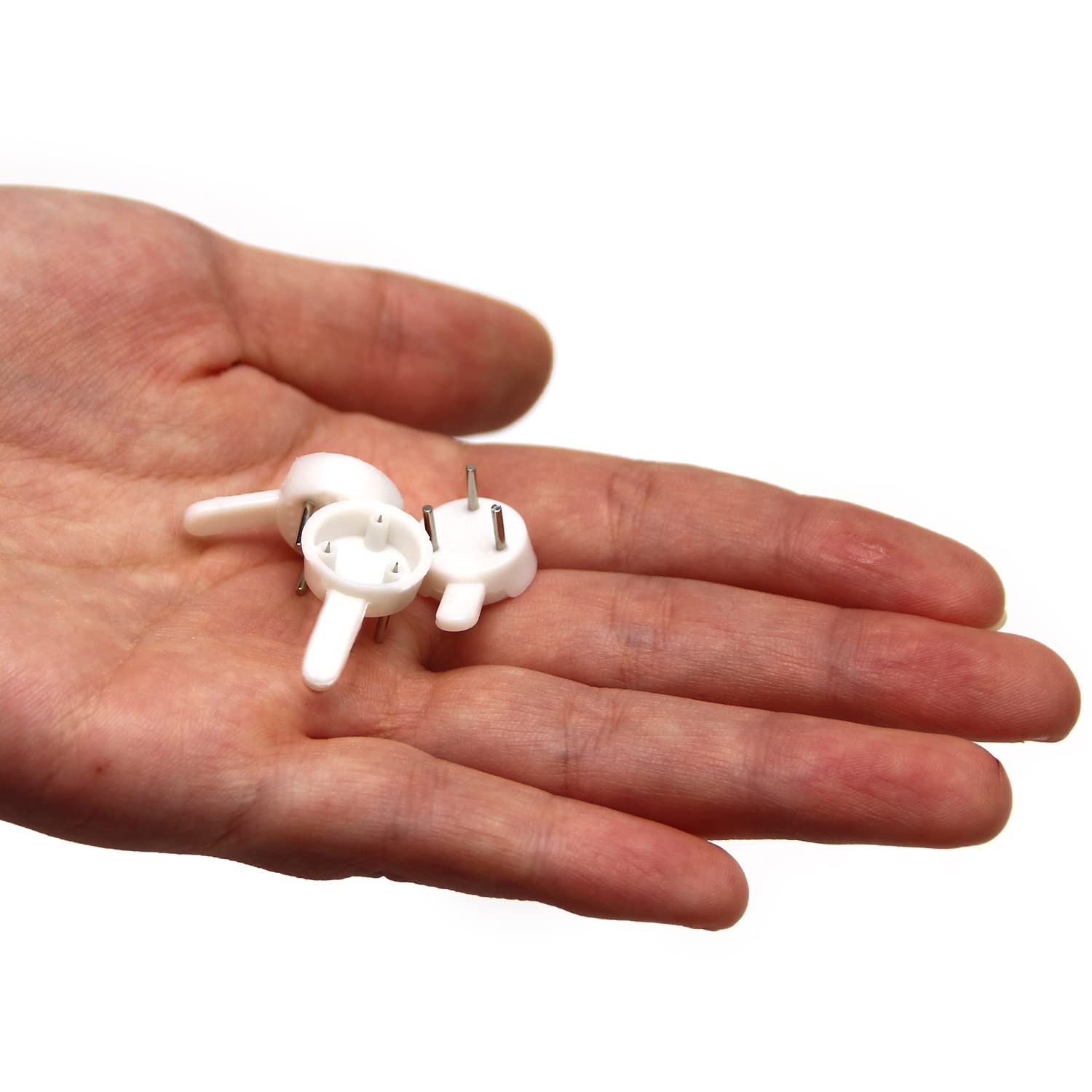150Pcs MroMax Invisible Nail Hangers - No Damage Wall Hooks for Pictures, Frames & Clocks (0.98
