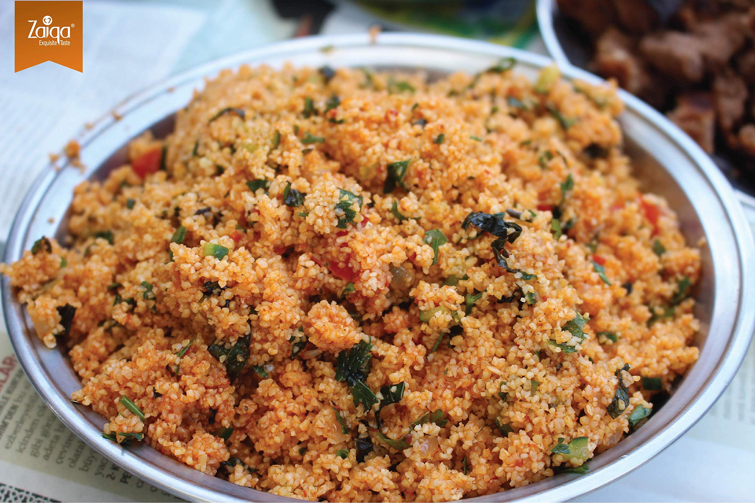 Organic Bulgur Wheat #3 Coarse Grain - 100% Whole Durum Wheat | Quick & Easy to Cook | Perfect for Pilafs, Salads, Soups & Healthy Side Dishes | Great Rice Alternative | Non-GMO, Vegan & Gluten-Free | 2 LB Bag | Ideal for Meal Prep, Mediterranean Diet & Weight Loss Recipes