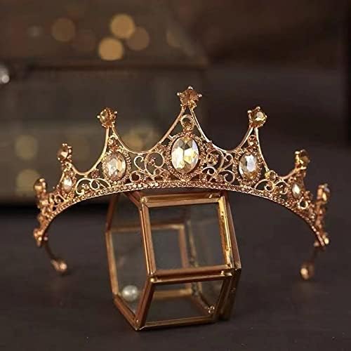Sparkling Crystal Rhinestone Tiara Crown - Elegant Princess Headband for Quinceañera, Wedding, Birthday, Prom & Pageant | Perfect for Bridal Accessories, Special Occasions & Photo Shoots