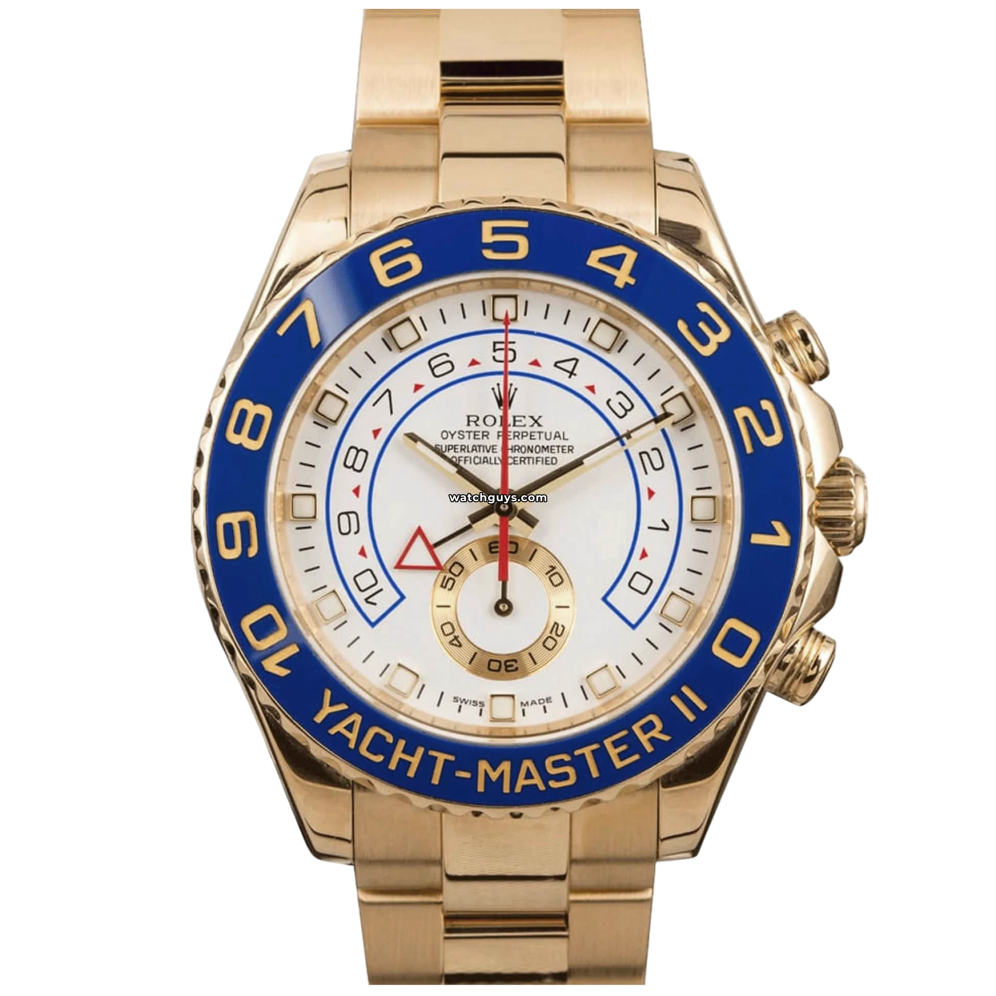 Rolex Yacht Master II 116688 White Gold Men's Luxury Watch - Perfect for Sailing, Yachting & Special Occasions