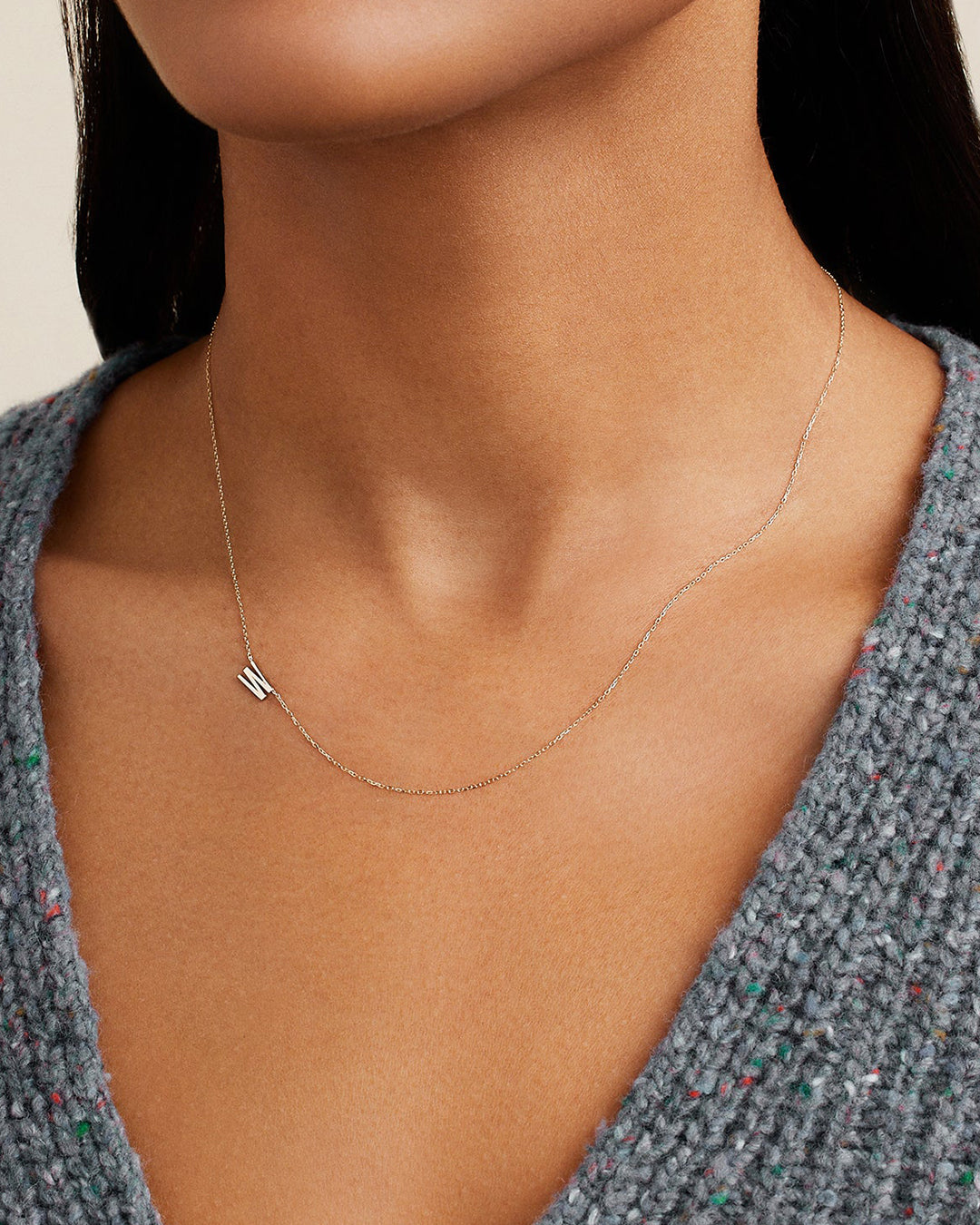 14K Gold Alphabet Necklace - Personalized Initial Pendant Jewelry for Women - Perfect for Gifts, Birthdays & Everyday Elegance
