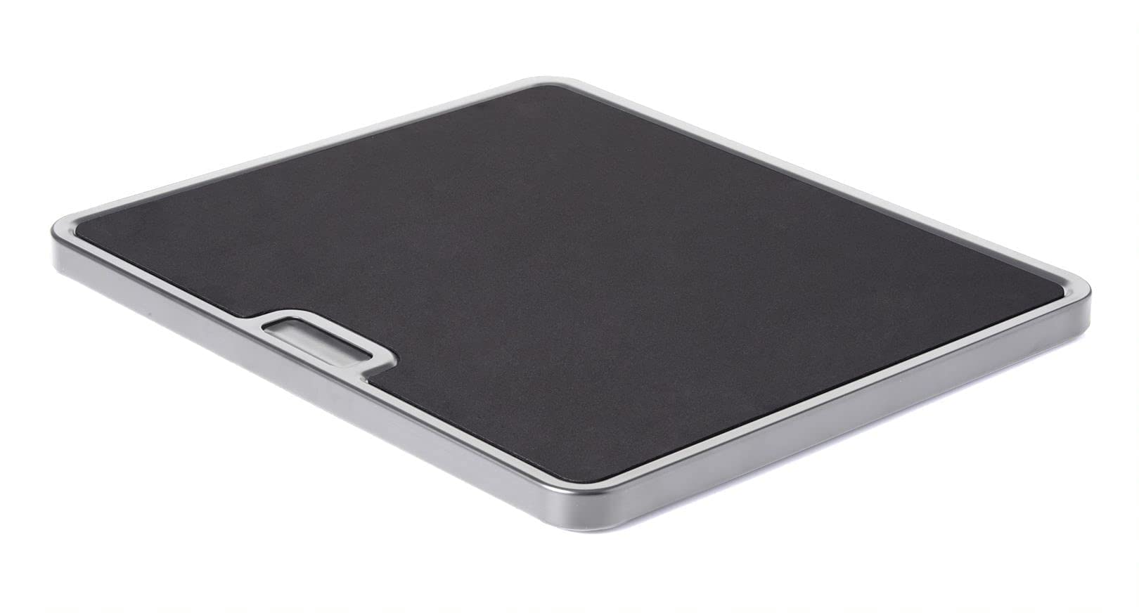 Large Appliance Rolling Tray - Silver | Kitchen Counter Organizer with Non-Slip Pad & Integrated Wheels | Perfect for Coffee Maker, Stand Mixer, Blender & Toaster | Ideal for Small Kitchen Spaces & Countertop Organization
