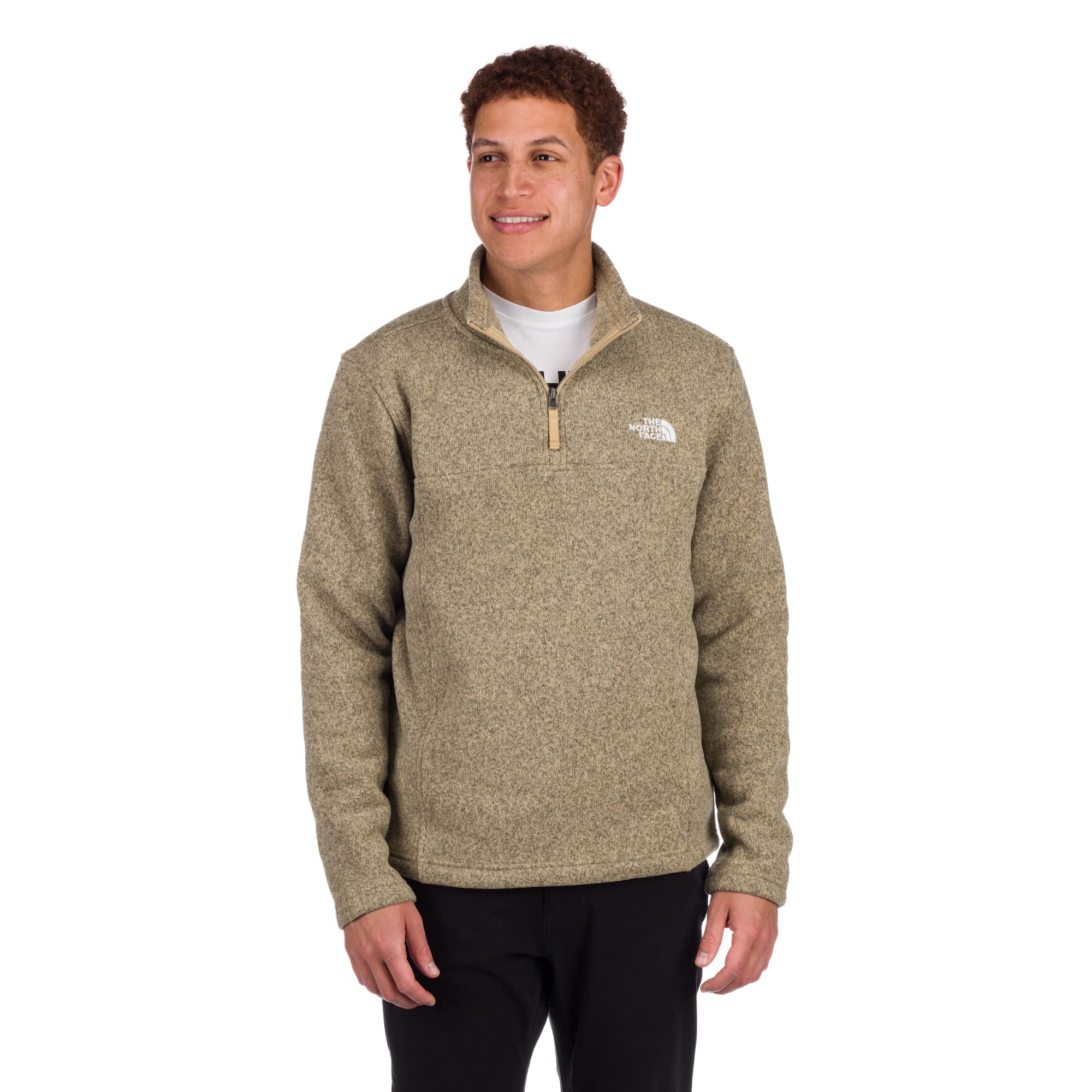 The North Face Men's Tsillan 1/4 Zip Sweatshirt - Lightweight Fleece Pullover for Hiking, Camping & Outdoor Activities
