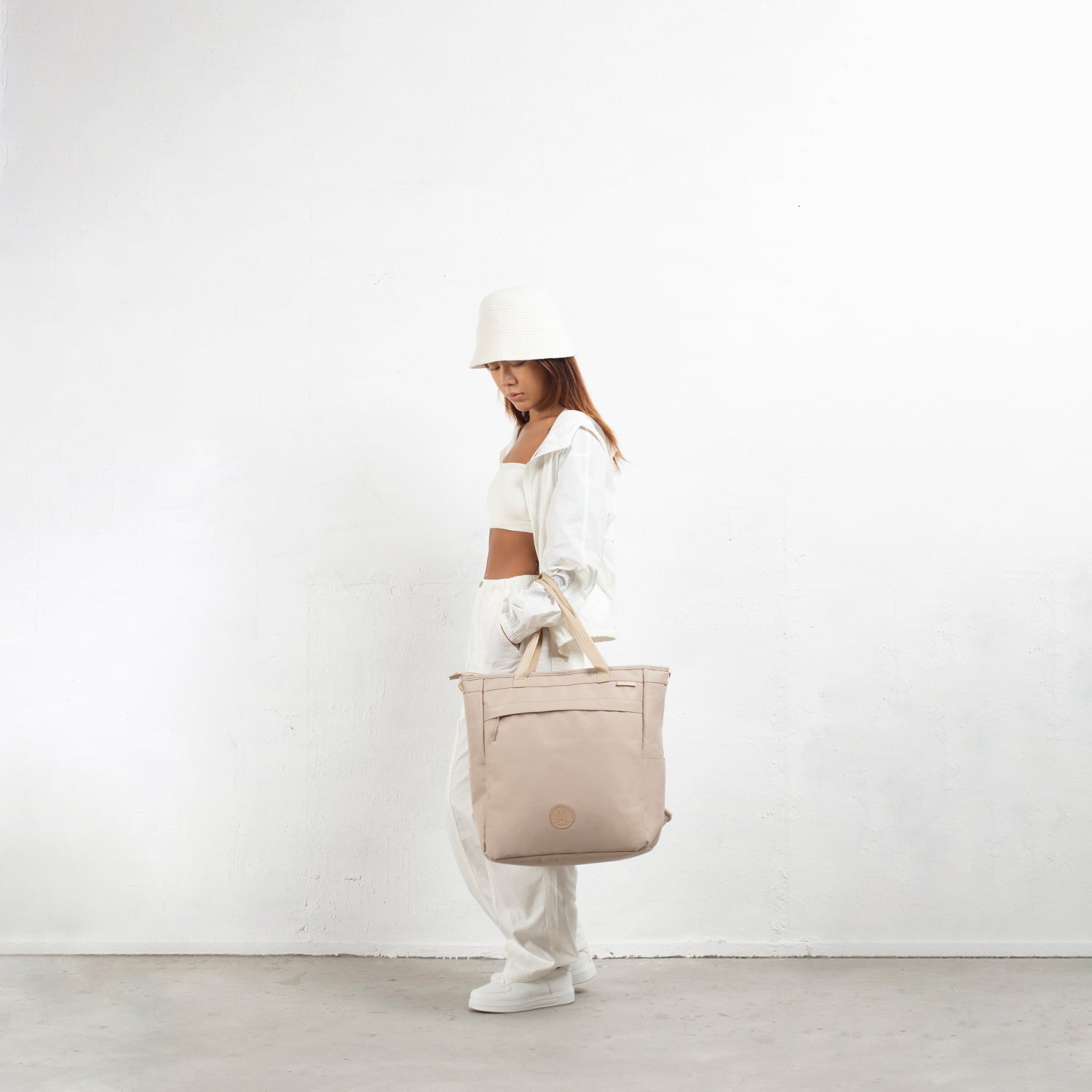 Rochester Yakka Tote Backpack - Stylish Durable Canvas Shoulder Bag for Women & Men - Perfect for Work, Travel, Gym & Everyday Use