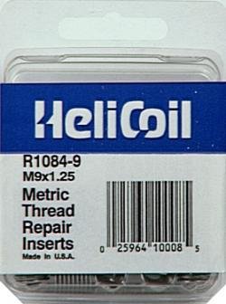 Heli-Coil M9 x 1.25-1.5mm Thread Repair Insert Kit - 12 Pack (Her1084-9 R-Pack) | for Automotive, Machinery & Industrial Equipment Maintenance