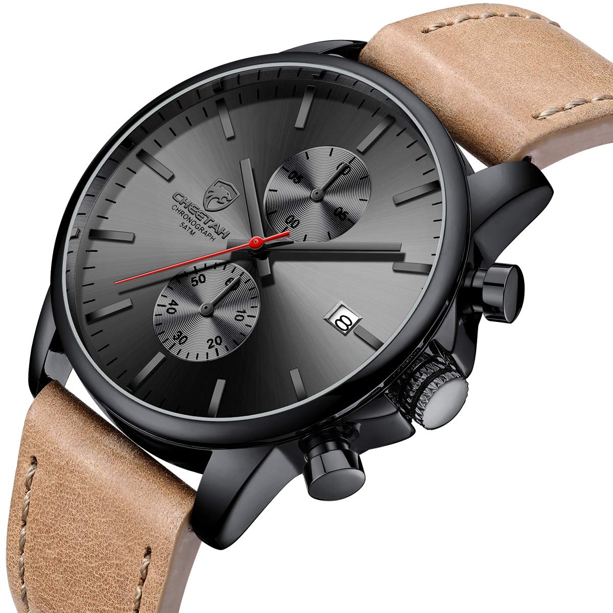 Golden Hour Men's Watches CH-1604 - Stylish for Work & Events