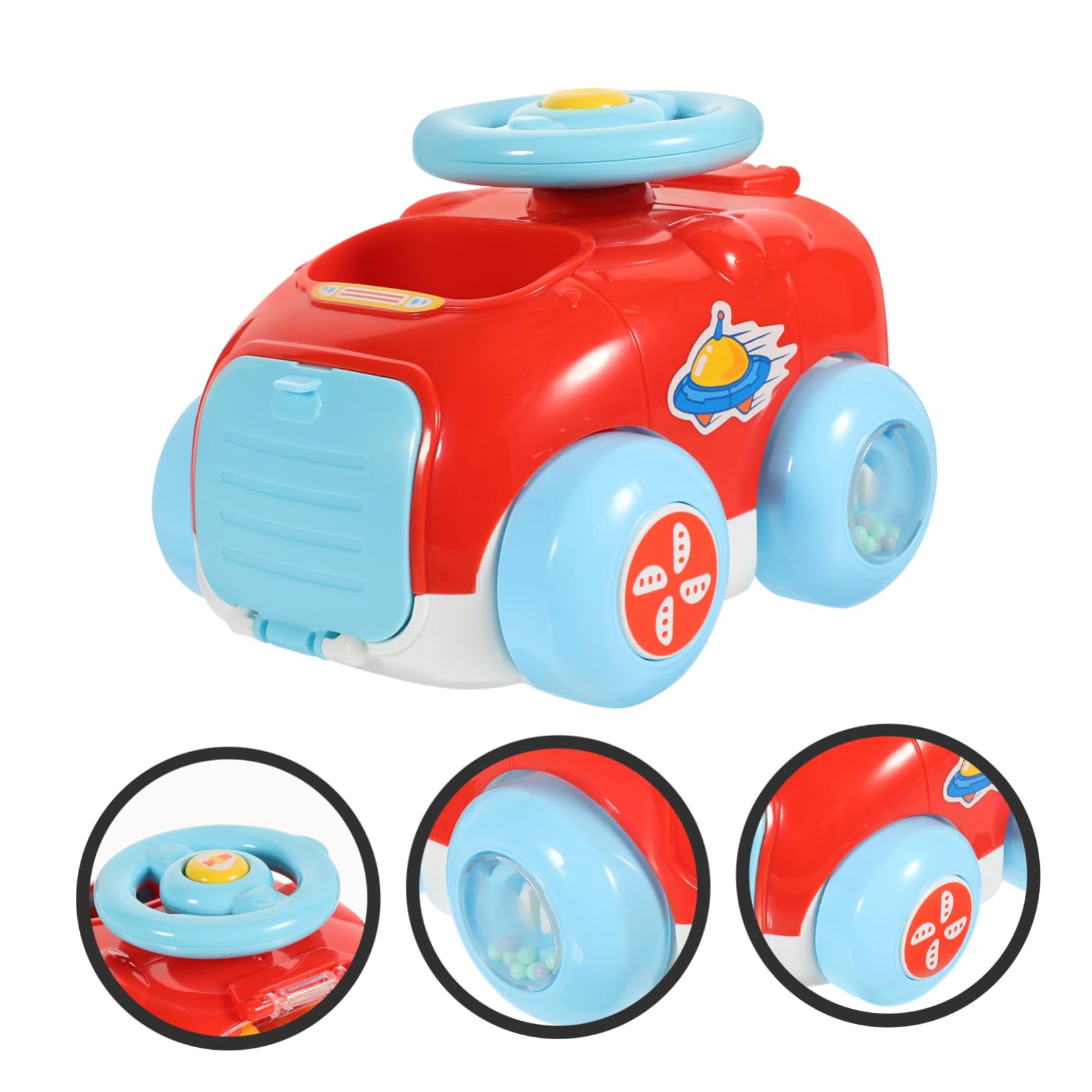Kids Mars Rover Toy Car - Durable Plastic Space Vehicle for Children's Play & STEM Learning - Perfect for Pretend Play, Birthday Gifts & Educational Activities