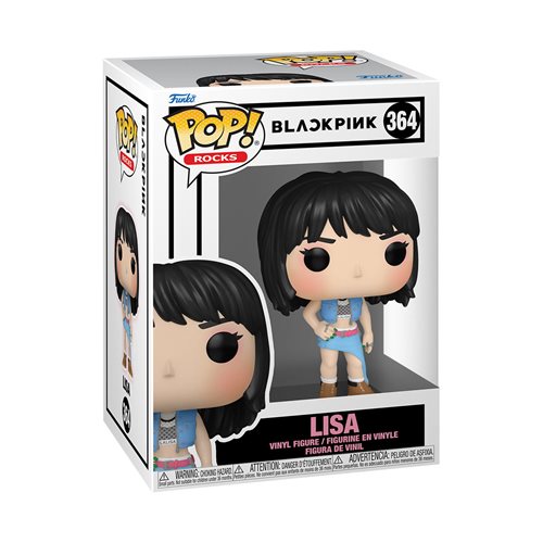 Blackpink Lisa (Shut Down) Pop! Vinyl Figure Collectible - K-Pop Merchandise for Fans, Room Decor & Gift Idea