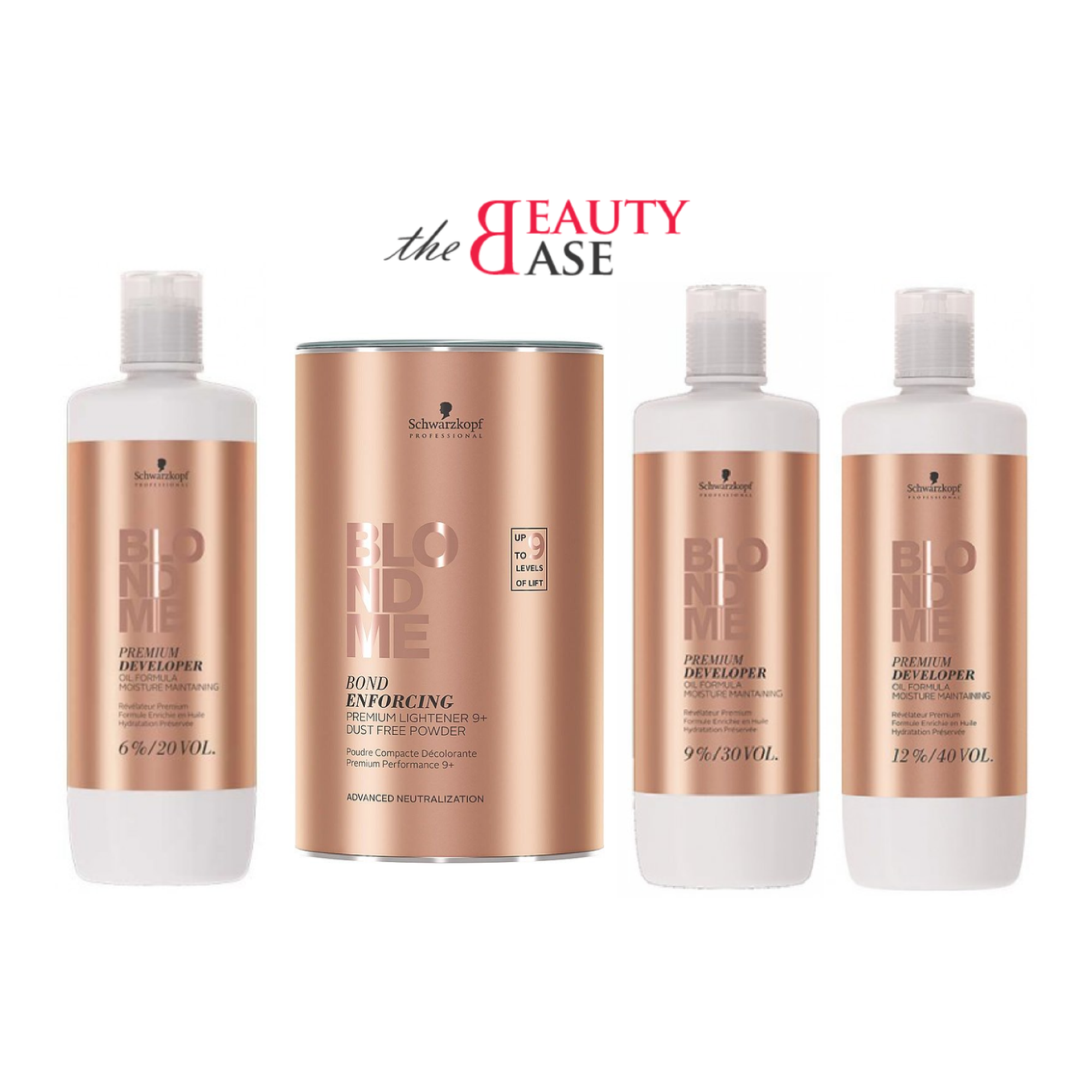 BLONDE ME 9+ Hair Developer - 6%, 9%, 12% Volume for Professional Salon Results - Perfect for Lightening, Toning & Highlighting at Home