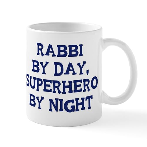 White - Rabbi By Day Mug