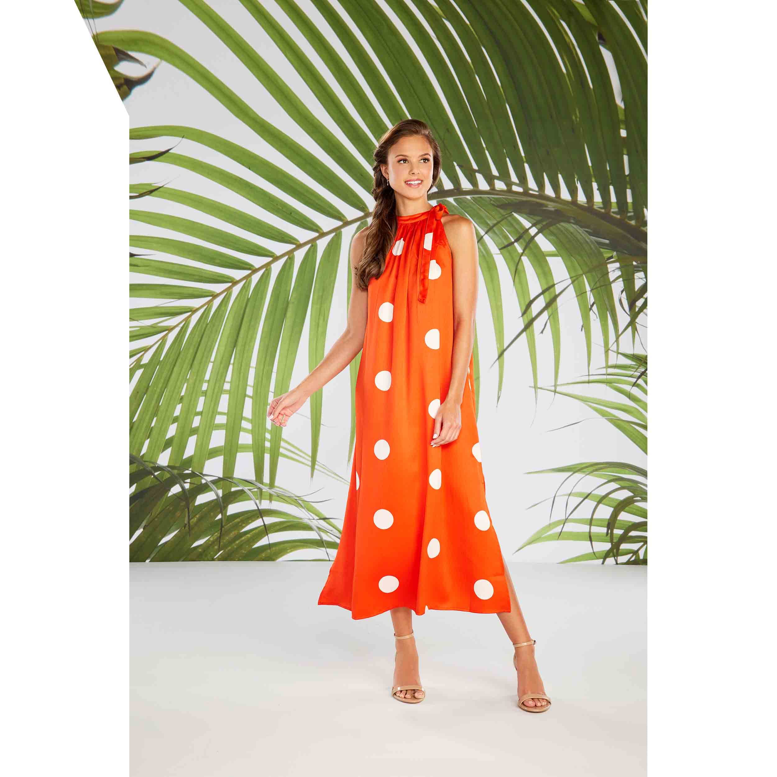 Mud Pie Women's Sleeveless Maxi Dress - Flowy Summer Beach Dress for Vacation, Wedding Guest & Casual Outings
